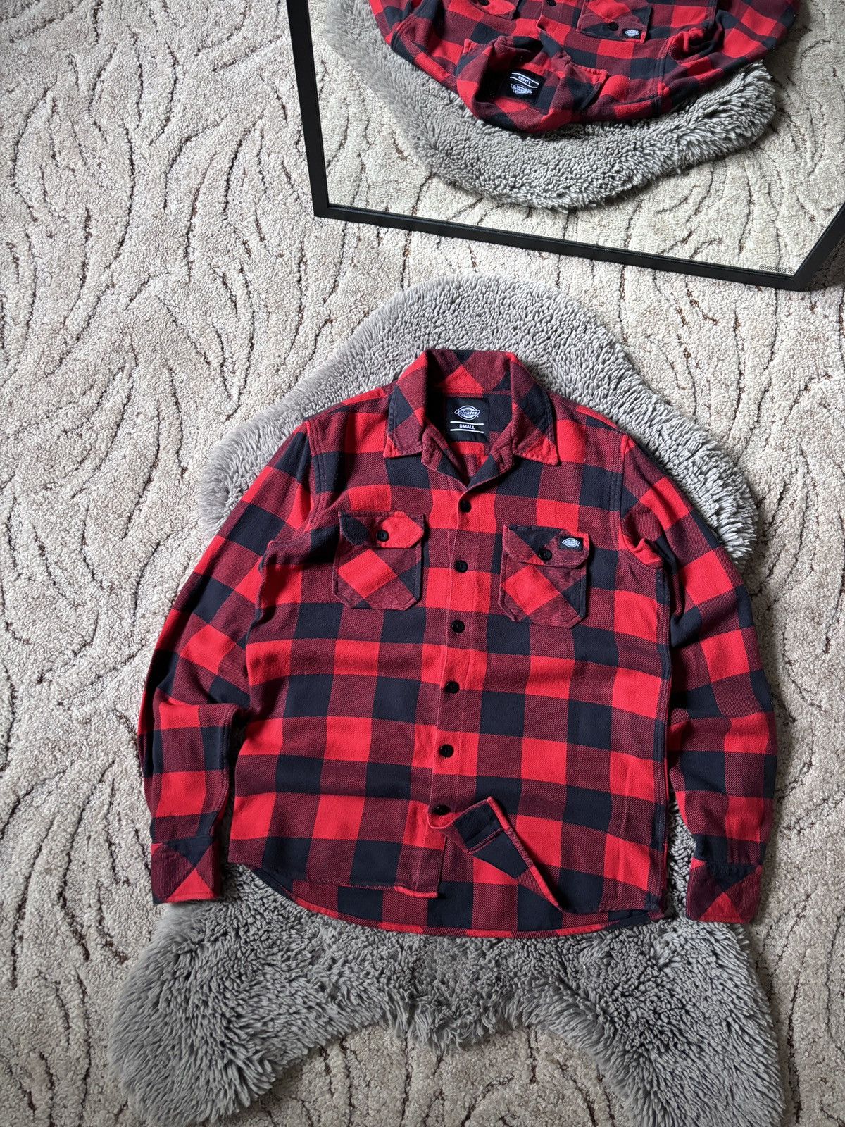 Dickies Dickies Shirt Vintage Plaid Flannel Long sleeve Size US S / EU 44-46 / 1 - 1 Thumbnail