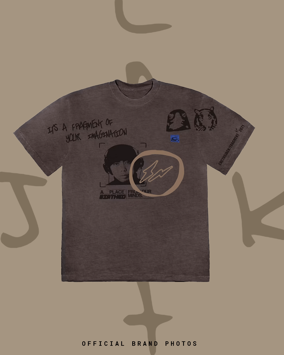 Travis Scott Travis Scott Cactus Jack For Fragment Hiroshi Tee Size US XL / EU 56 / 4 - 1 Thumbnail