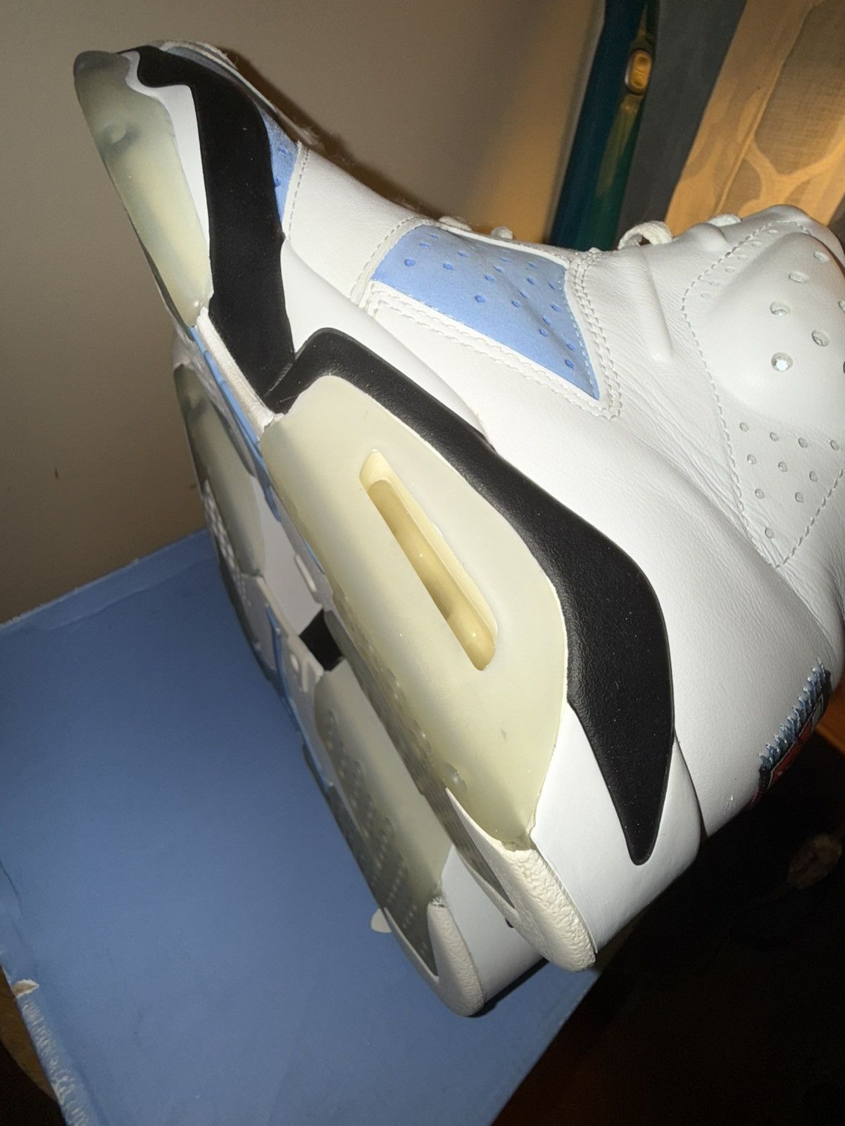 Jordan Brand Air Jordan 6 Retro “UNC Home” VVNDS! OG Box, Lace Locks sz9 Size US 9 / EU 42 - 17 Thumbnail