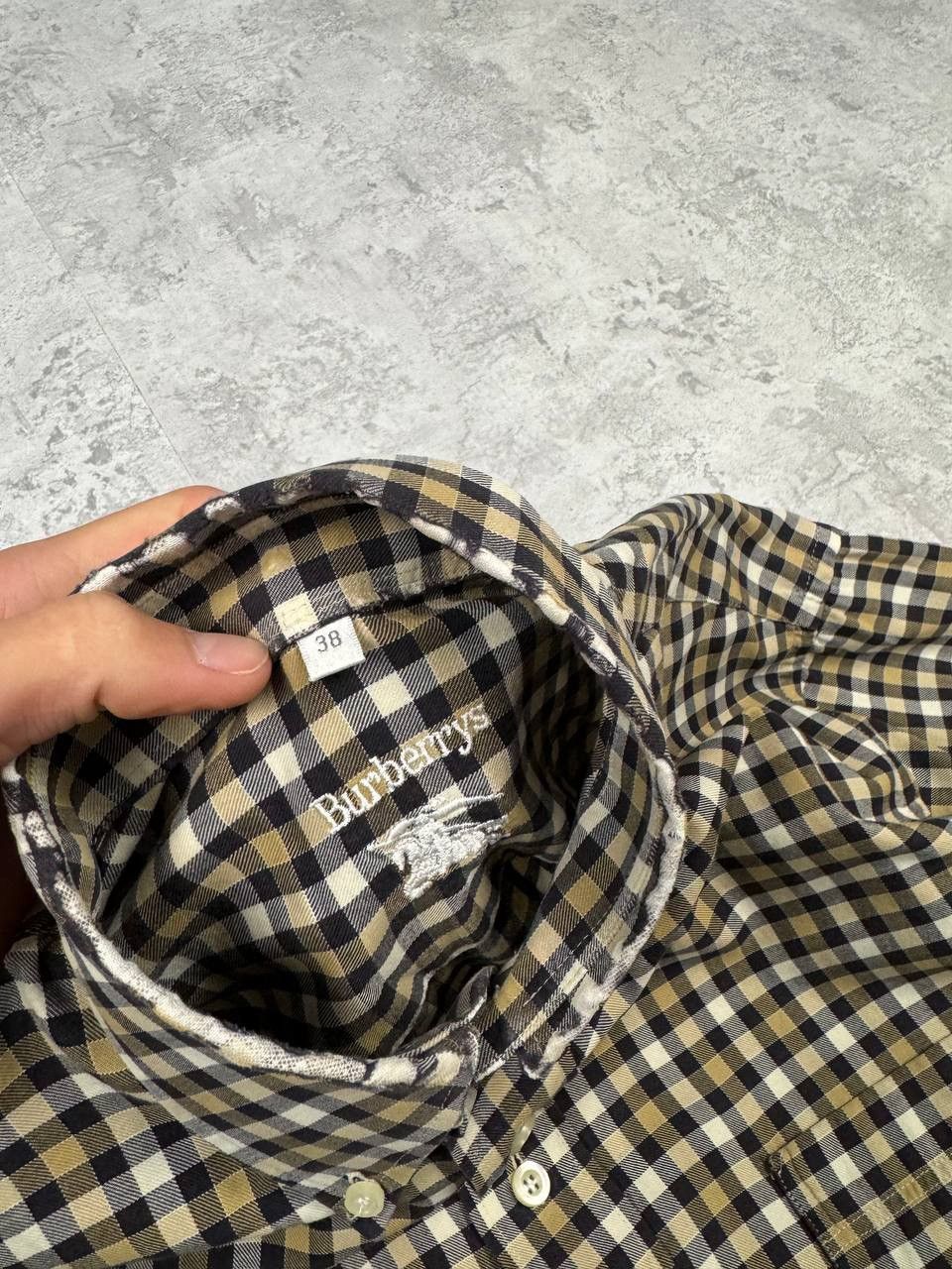 Burberry Vintage Burberrys button-up Shirt Size 38 Size US L / EU 52-54 / 3 - 12 Thumbnail