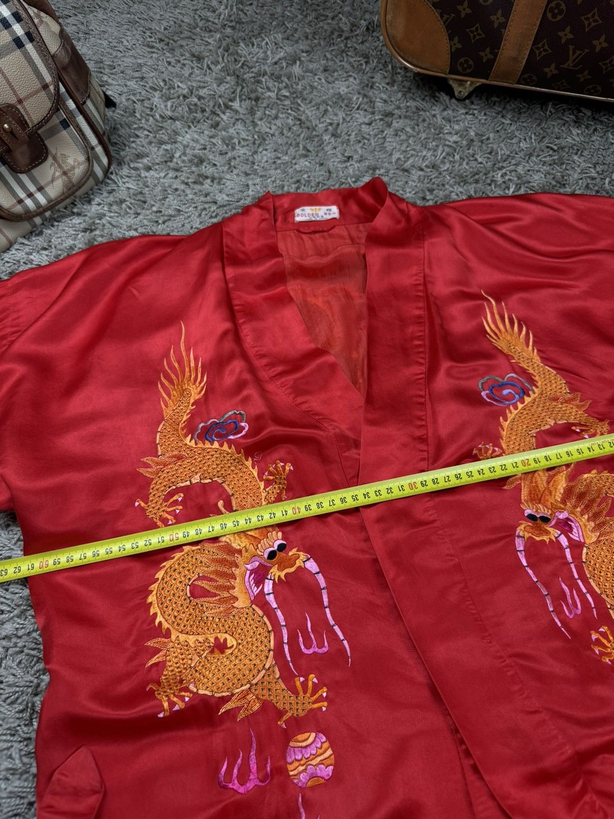 Japanese Brand Golden Bee Pure Silk Kimono original casual streetwear item Size L / US 10 / IT 46 - 5 Thumbnail