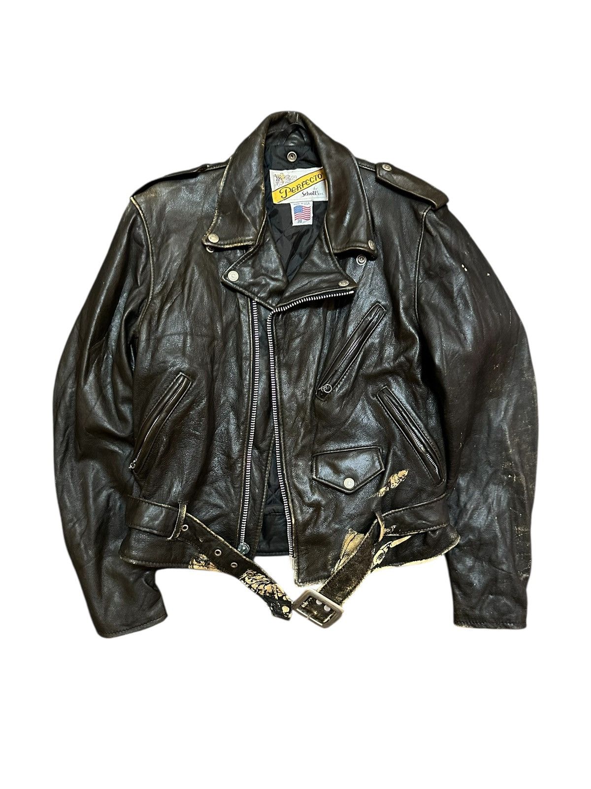 Schott 80s schott perfecto jacket Size US S / EU 44-46 / 1 - 1 Thumbnail