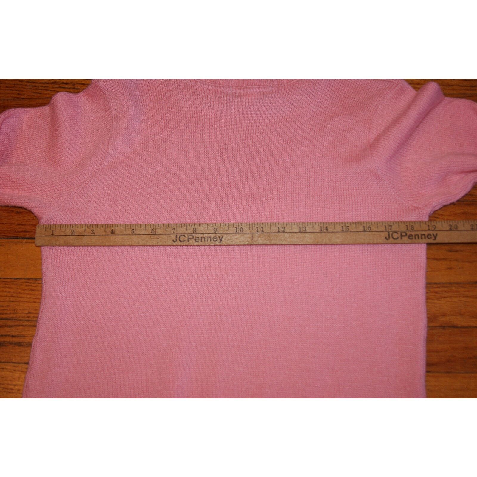 Haband Pullover Sweater VTG Haband Women's Small Pink Knit Crew Size S / US 4 / IT 40 - 6 Thumbnail