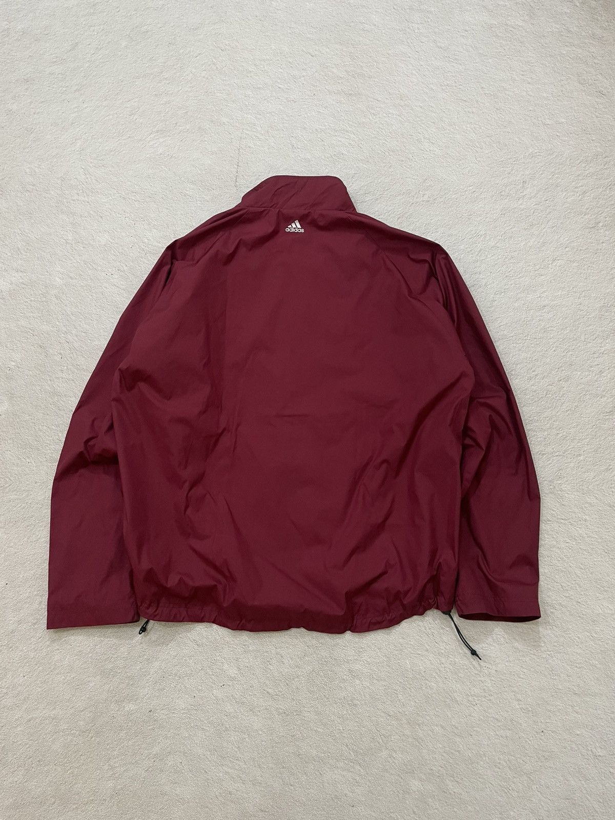 Japanese Brand 00s Adidas Ajax Champions League Windbreaker Jacket Red Y/K Size US XXL / EU 58 / 5 - 9 Thumbnail