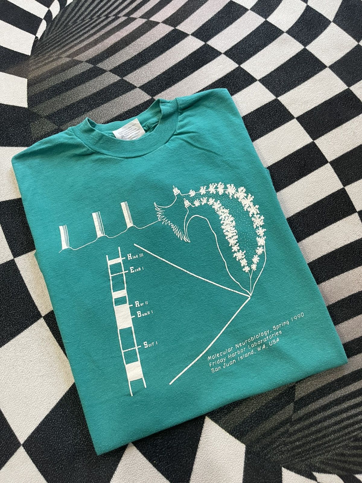 DNA "Guns in the Hands of Children" Unique 1990 FHL Lab tee Size US M / EU 48-50 / 2 - 1 Thumbnail