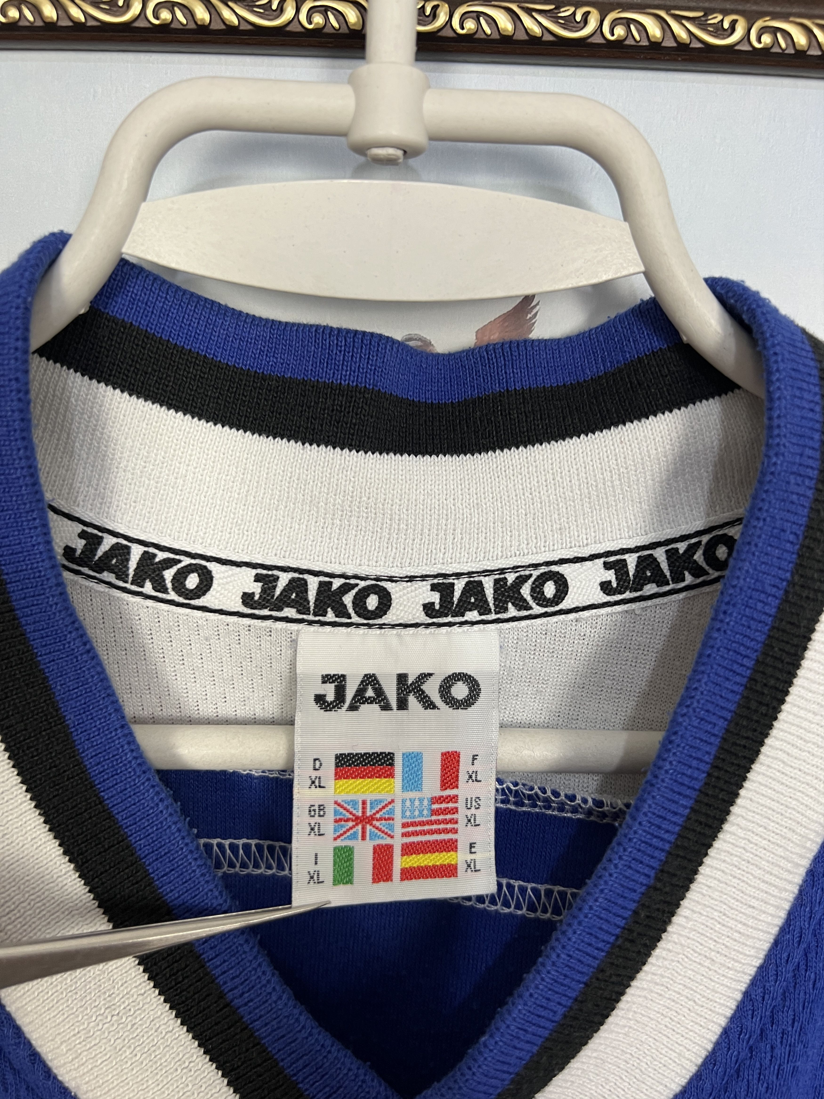 Vintage Vintage Jako Waldhof Mannheim Football Shirt Soccer Jersey Size US XL / EU 56 / 4 - 5 Thumbnail