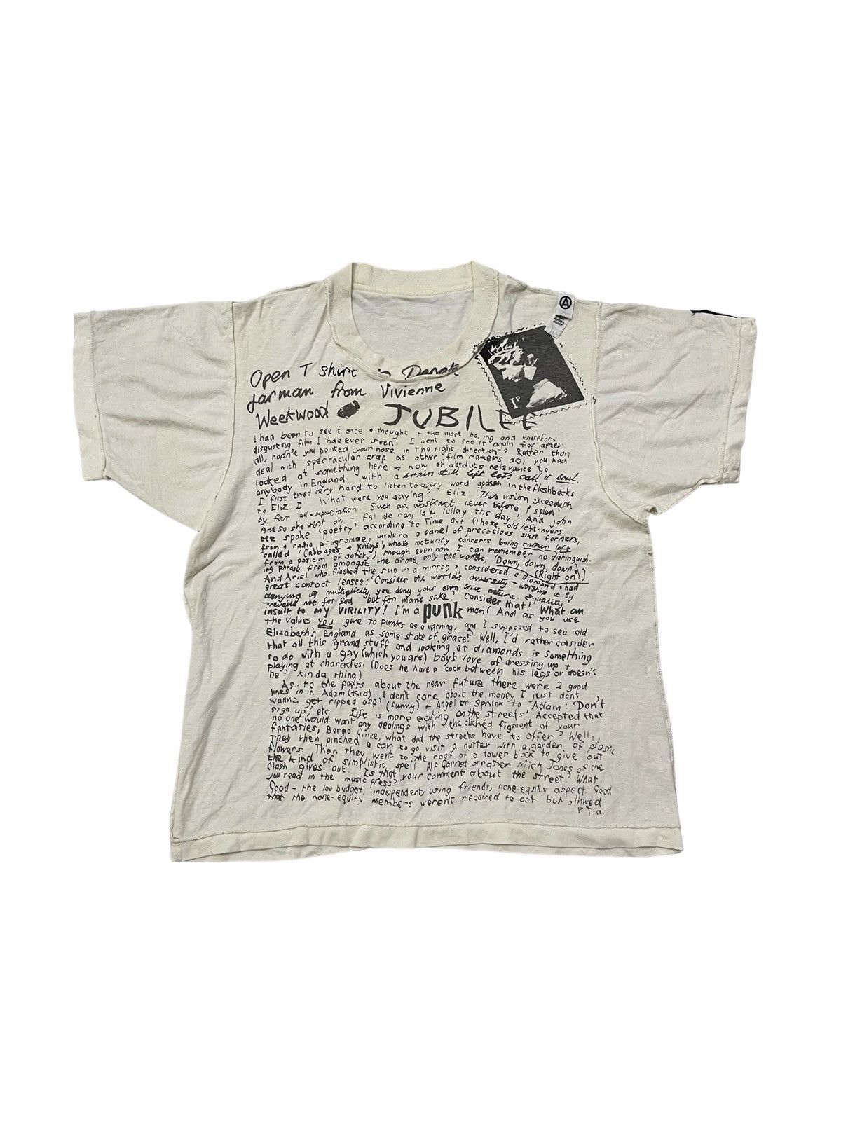 VINTAGE JUBILEE PUNK TEES SEDITIONARIES PERSONAL COLLECTION