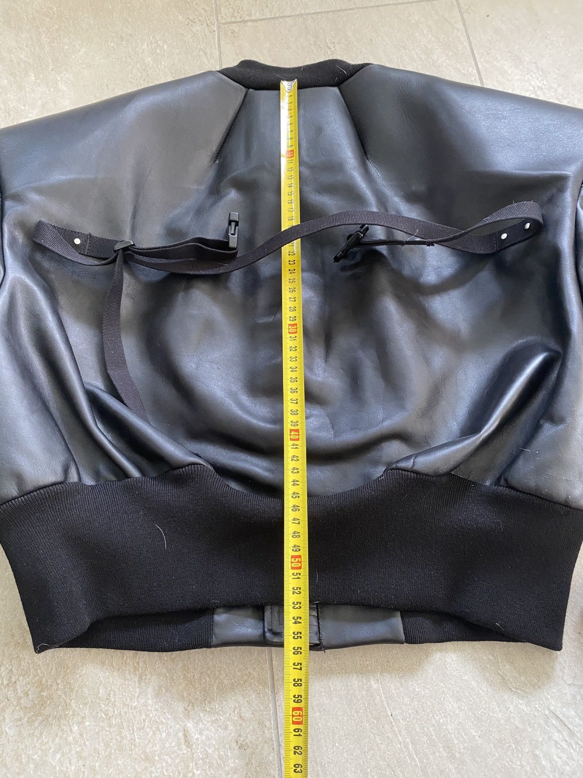 Rick Owens Rick Owens Edfu Flight Tatlin leather jacket Size US XL / EU 56 / 4 - 4 Thumbnail