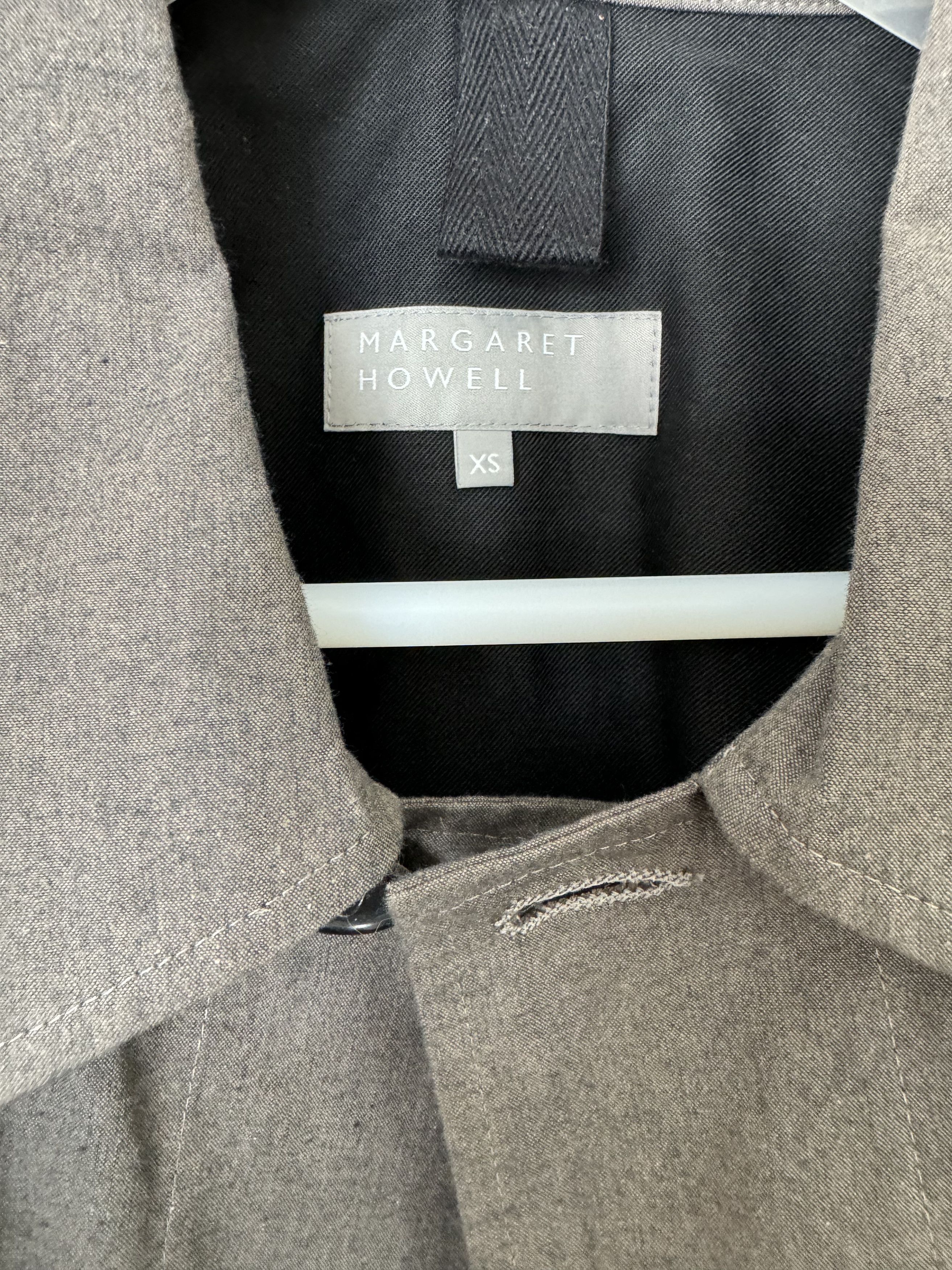 Margaret Howell MARGARET HOWELL BUTTON UP JACKET DENSE COTTON MOUSE Size US XS / EU 42 / 0 - 3 Thumbnail