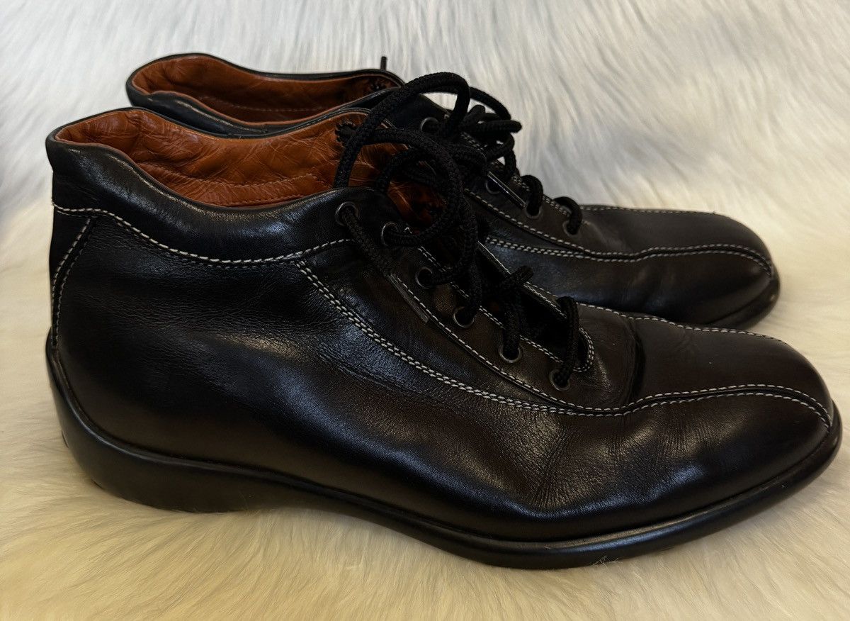 Tod's Tod’s Gommino Leather Lace-Up Ankle Boots – Black, Size 10.5 Size US 10.5 / EU 43-44 - 1 Thumbnail