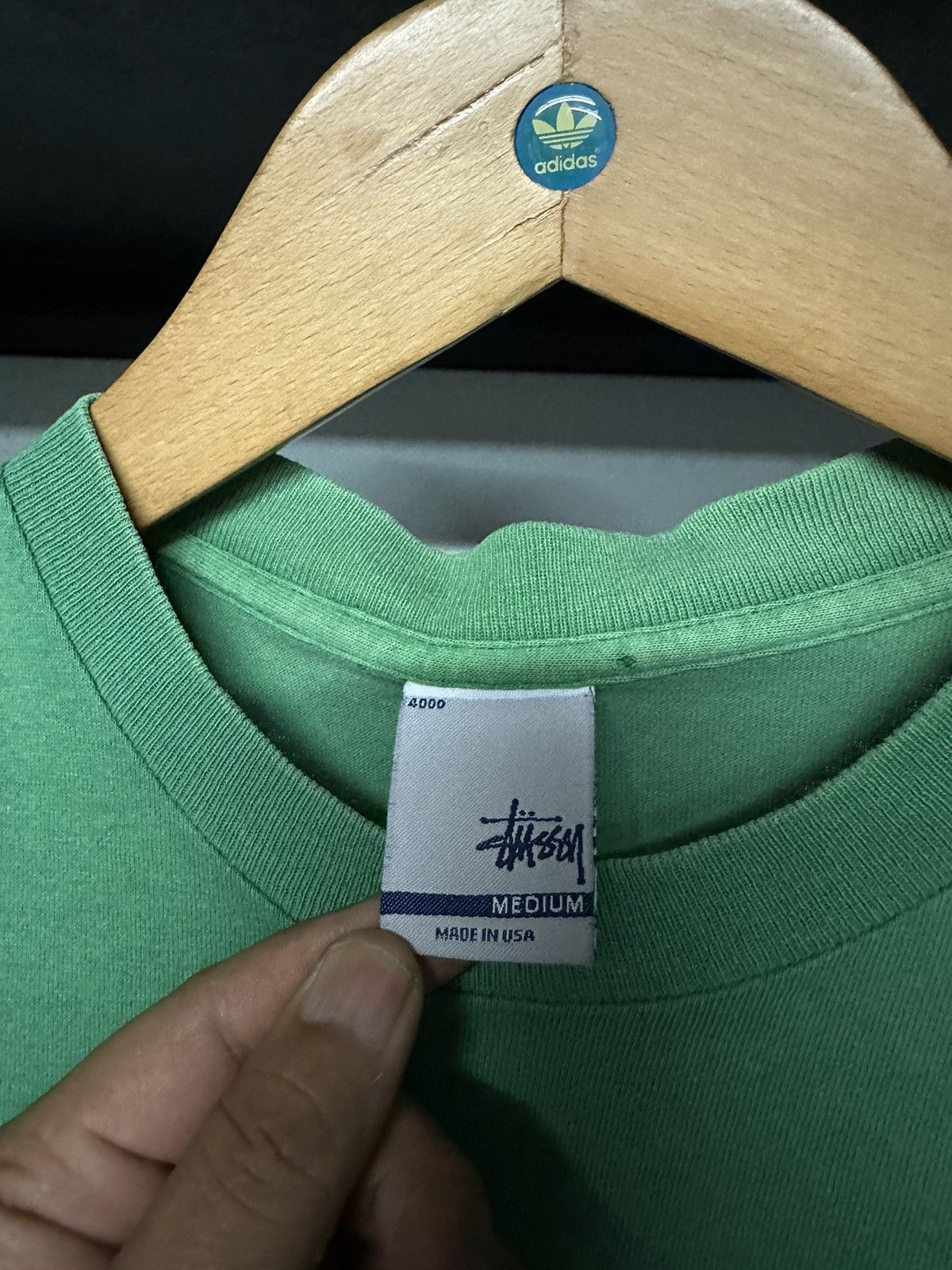 Stussy × Vintage Vintage Stussy X Skateboard Distressed Single Stitch Faded T Size US M / EU 48-50 / 2 - 10 Thumbnail