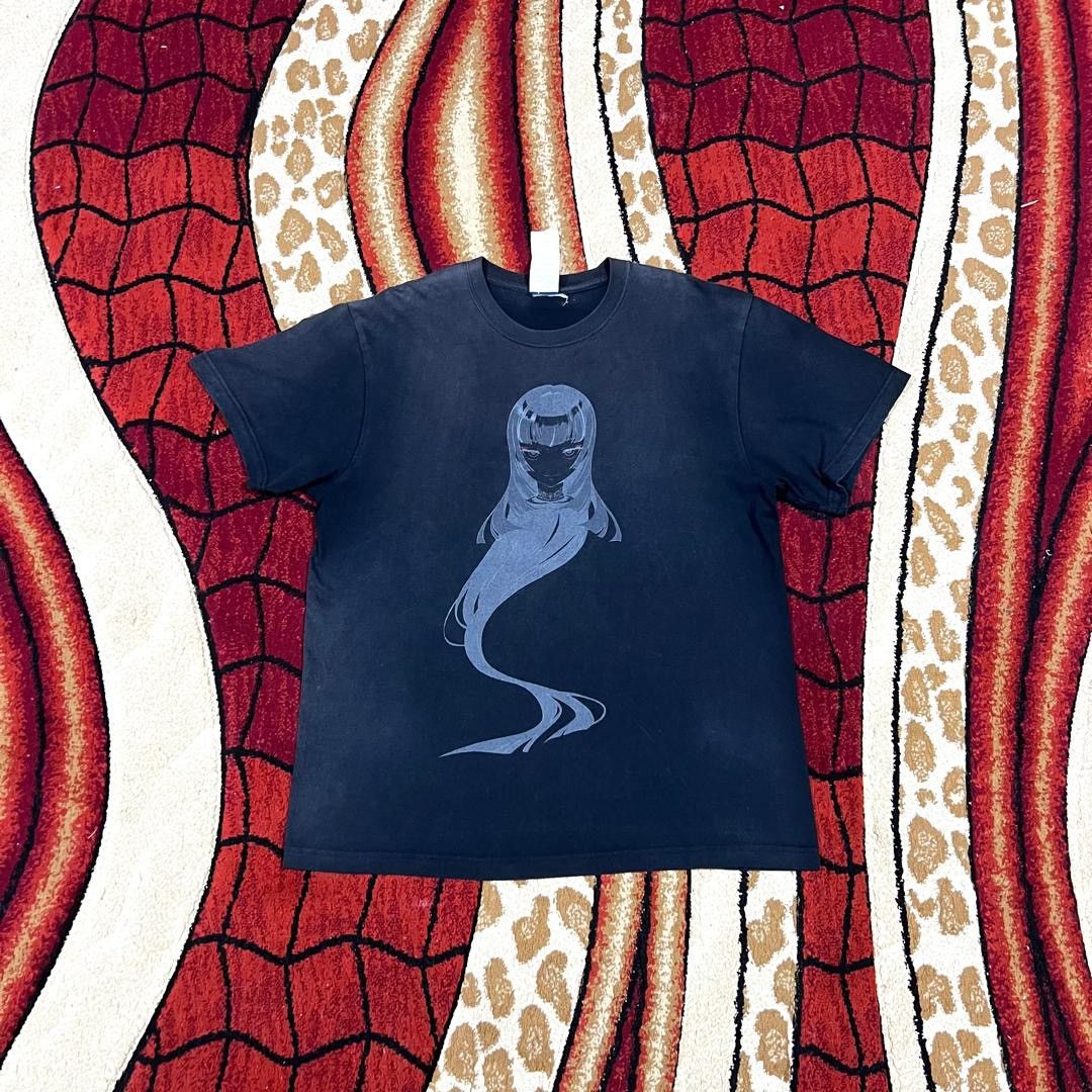 Anime Thrashed Faded Anime Ghost Girl Dark Horror Cospa Tag Shirt Size US L / EU 52-54 / 3 - 1 Thumbnail