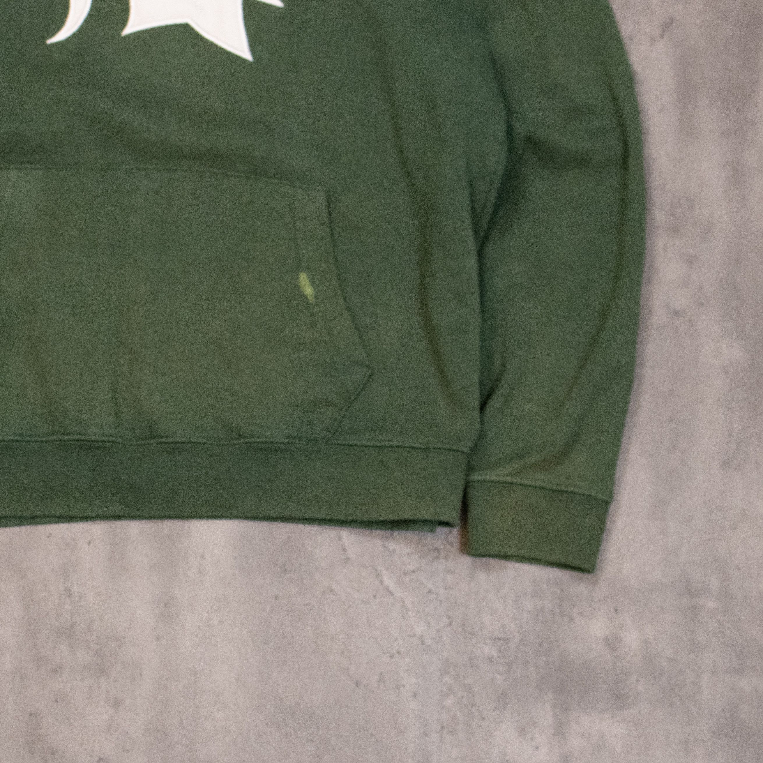 Japanese Brand Y2K 2000's Michigan State Sparentes Forest Green Hoodie Size US M / EU 48-50 / 2 - 4 Thumbnail