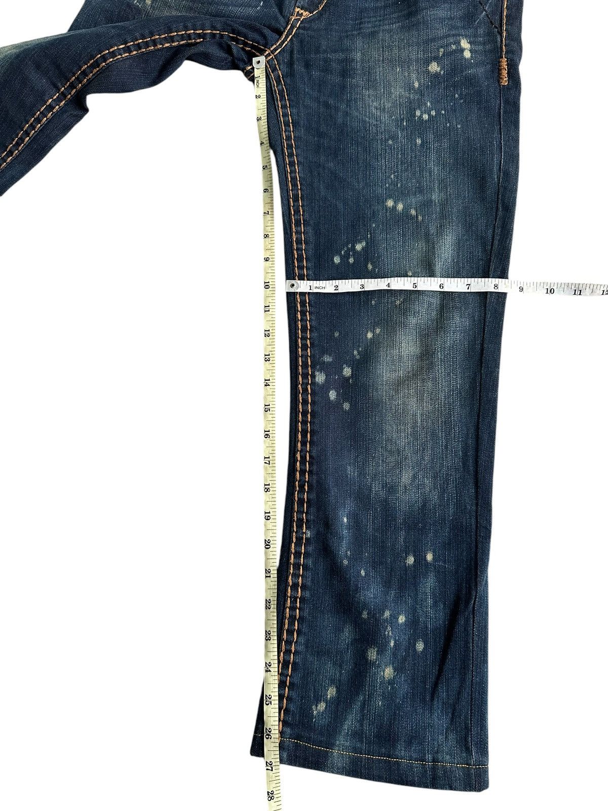 Hysteric Glamour VINTAGE OUTER SEAM FRISUNSAT JEANS KENDRICK LAMAR STYLE Size US 31 - 12 Thumbnail