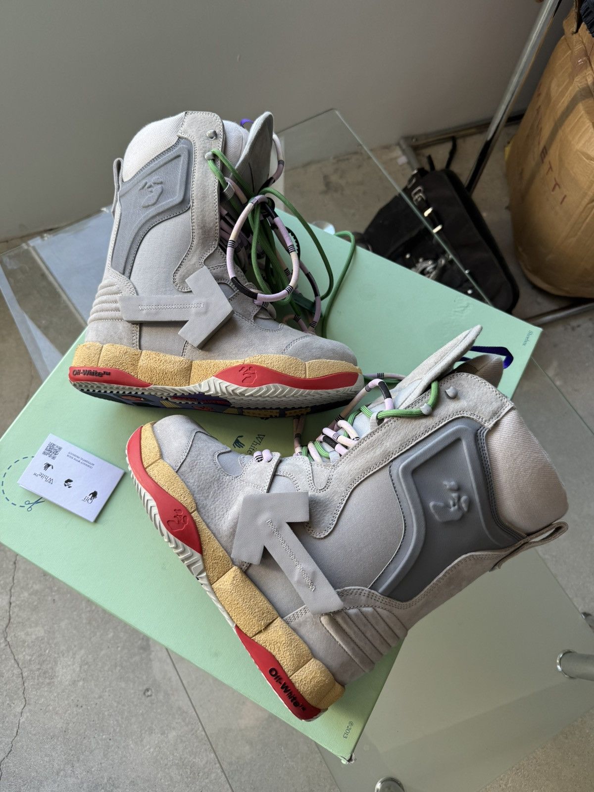 Off-White Off-White Snow Sneakers by Virgil Abloh Size US 6 / IT 36 - 16 Thumbnail