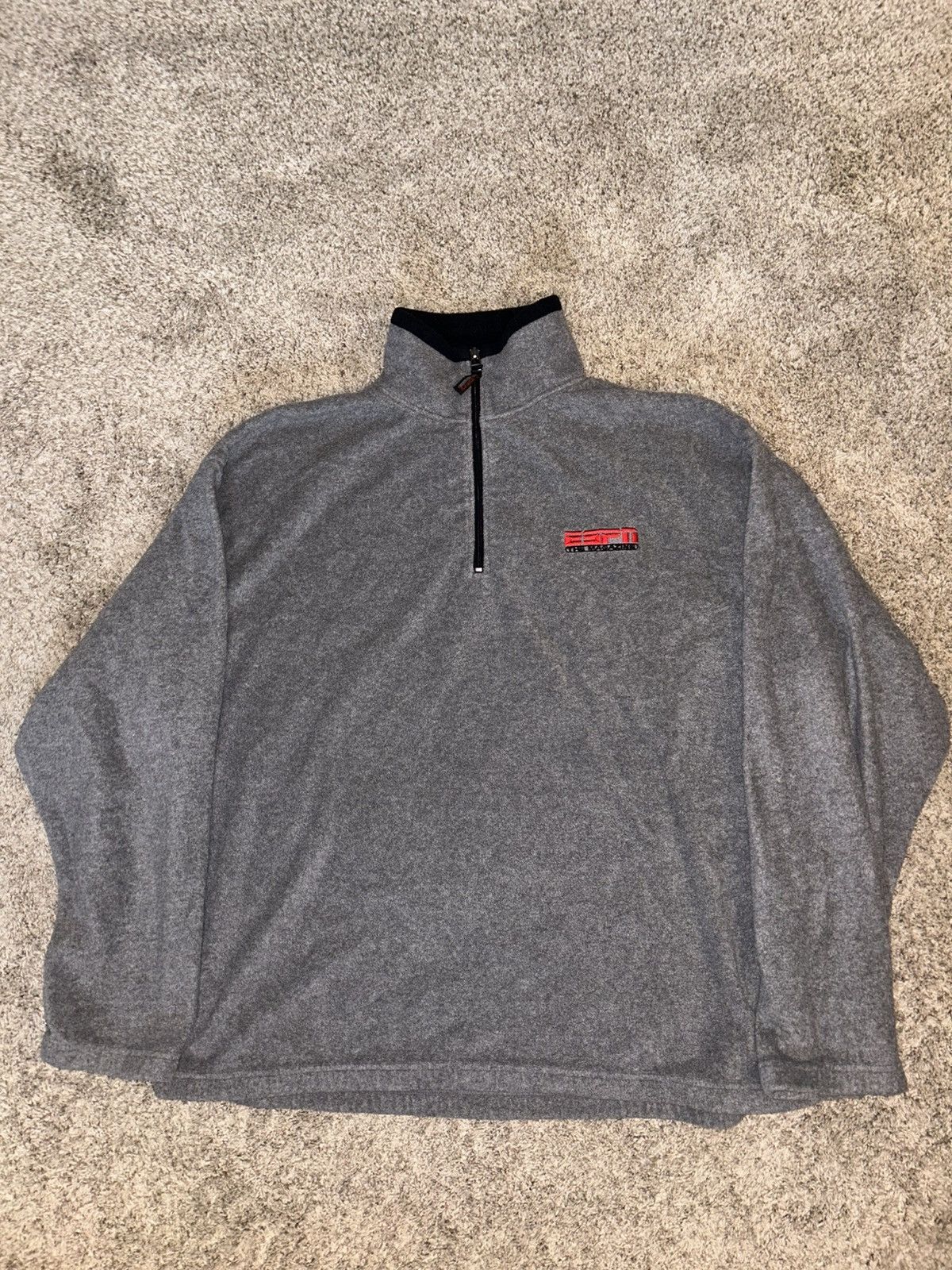 Vintage Vintage ESPN Magazine Quarter Zip Size US XL / EU 56 / 4 - 1 Thumbnail