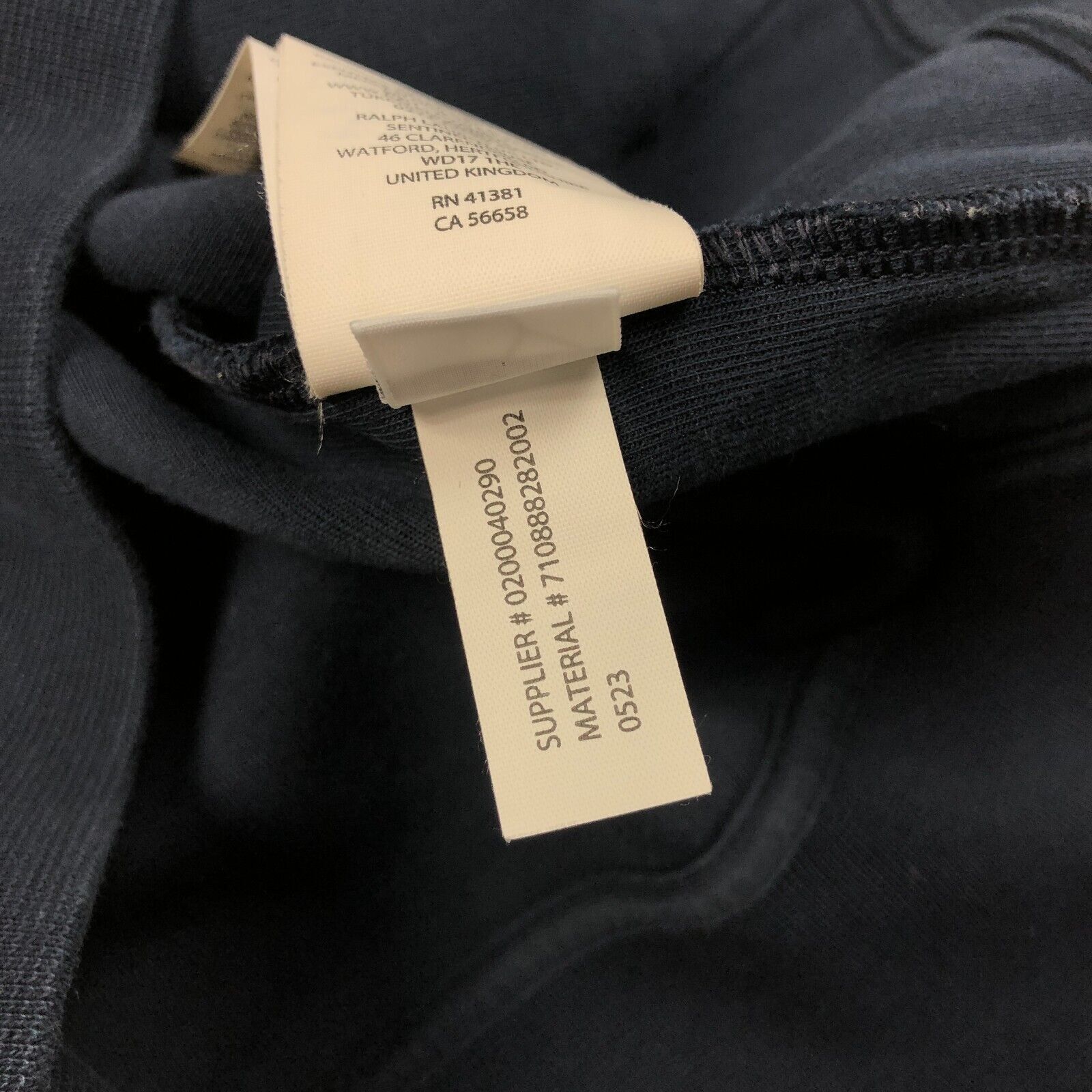 Polo Ralph Lauren Polo Ralph Lauren Full Zip Navy Hoodie Sweater Size XL Size US XL / EU 56 / 4 - 6 Thumbnail