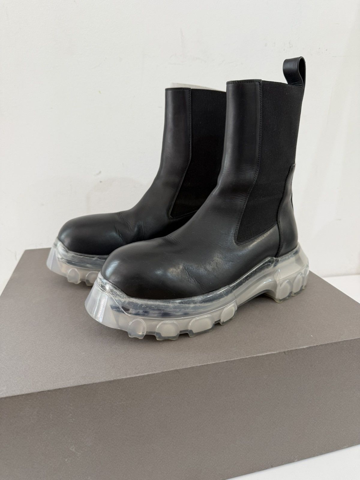 Rick Owens Rick Owens Beetle Bozo Tractor Boots Size US 6.5 / EU 39-40 - 1 Thumbnail