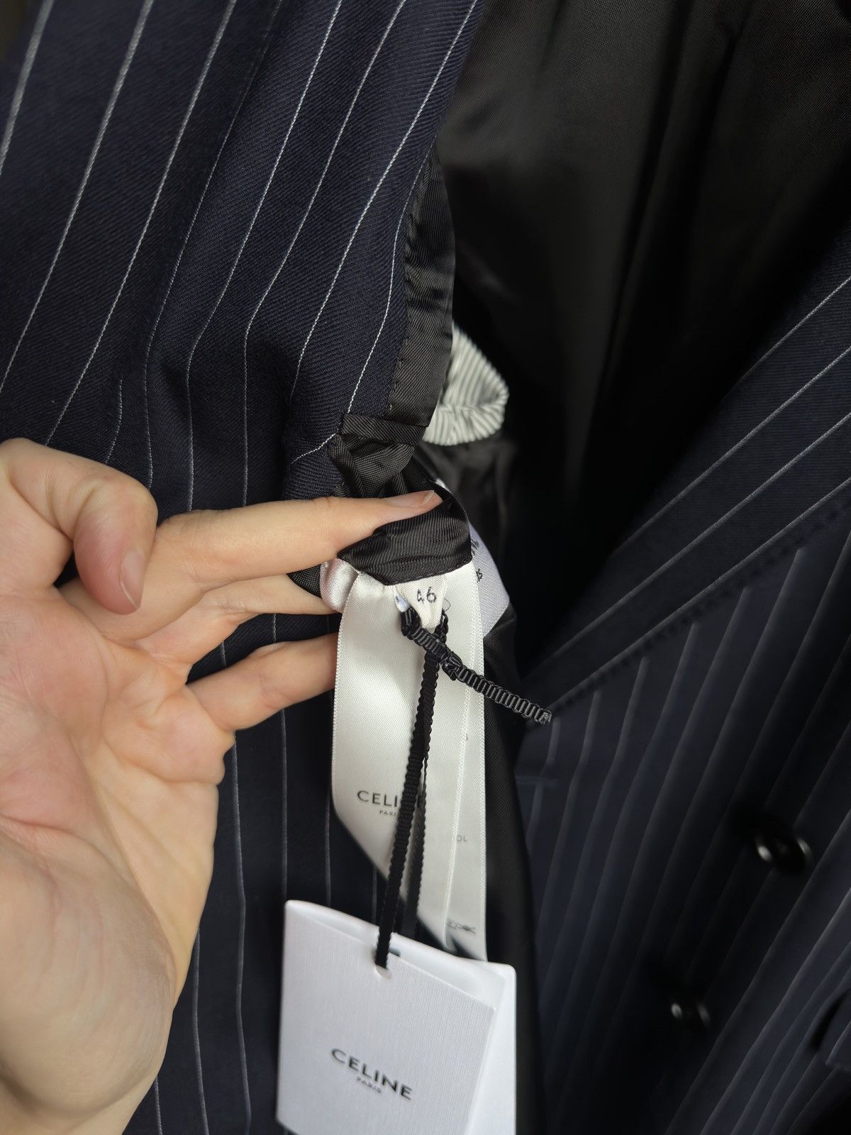 Celine Celine Hedi slimane blazer rayures Size 46L - 7 Thumbnail