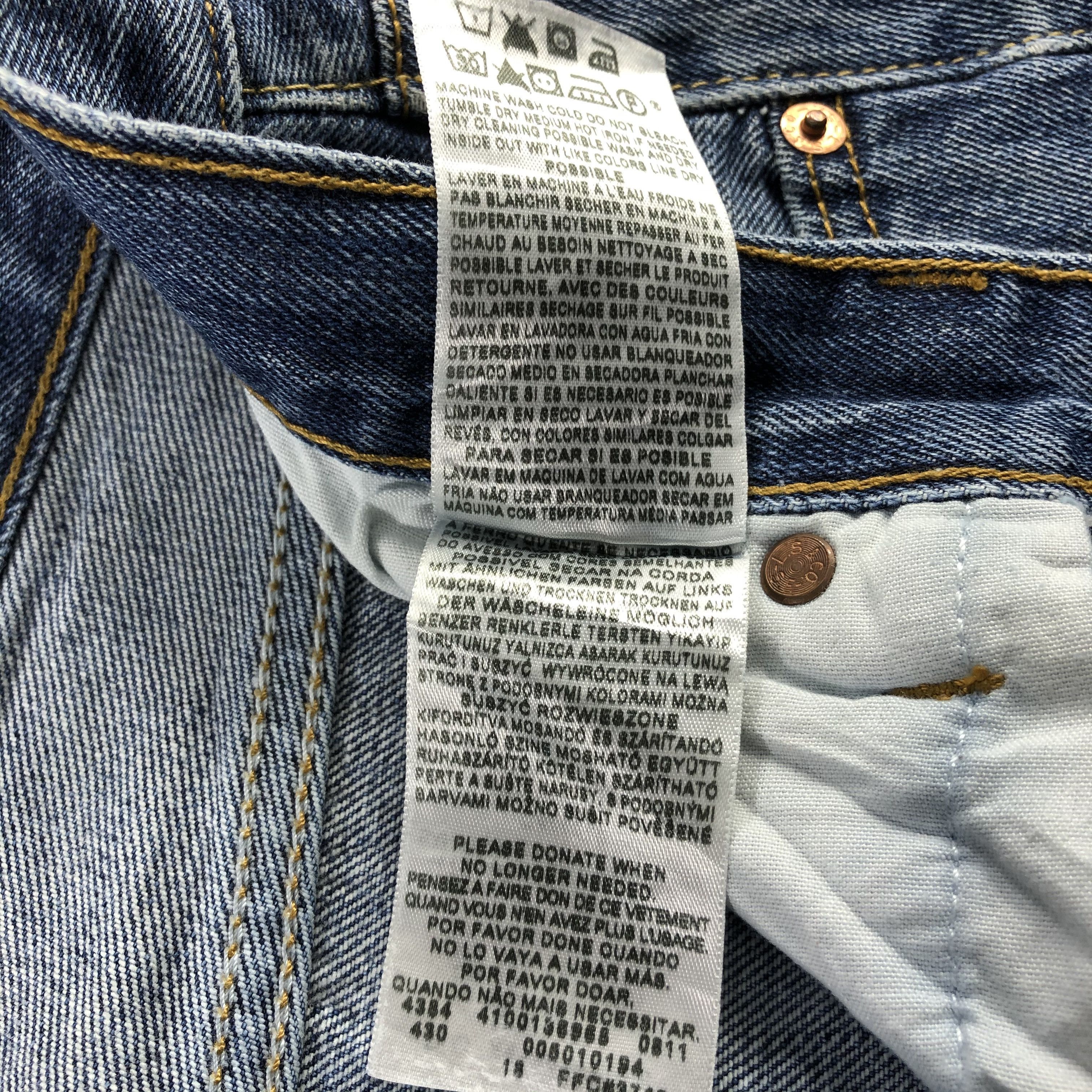 Levi's × Vintage Vintage Levis 501 Jeans-JM2844 Size US 34 / EU 50 - 14 Thumbnail