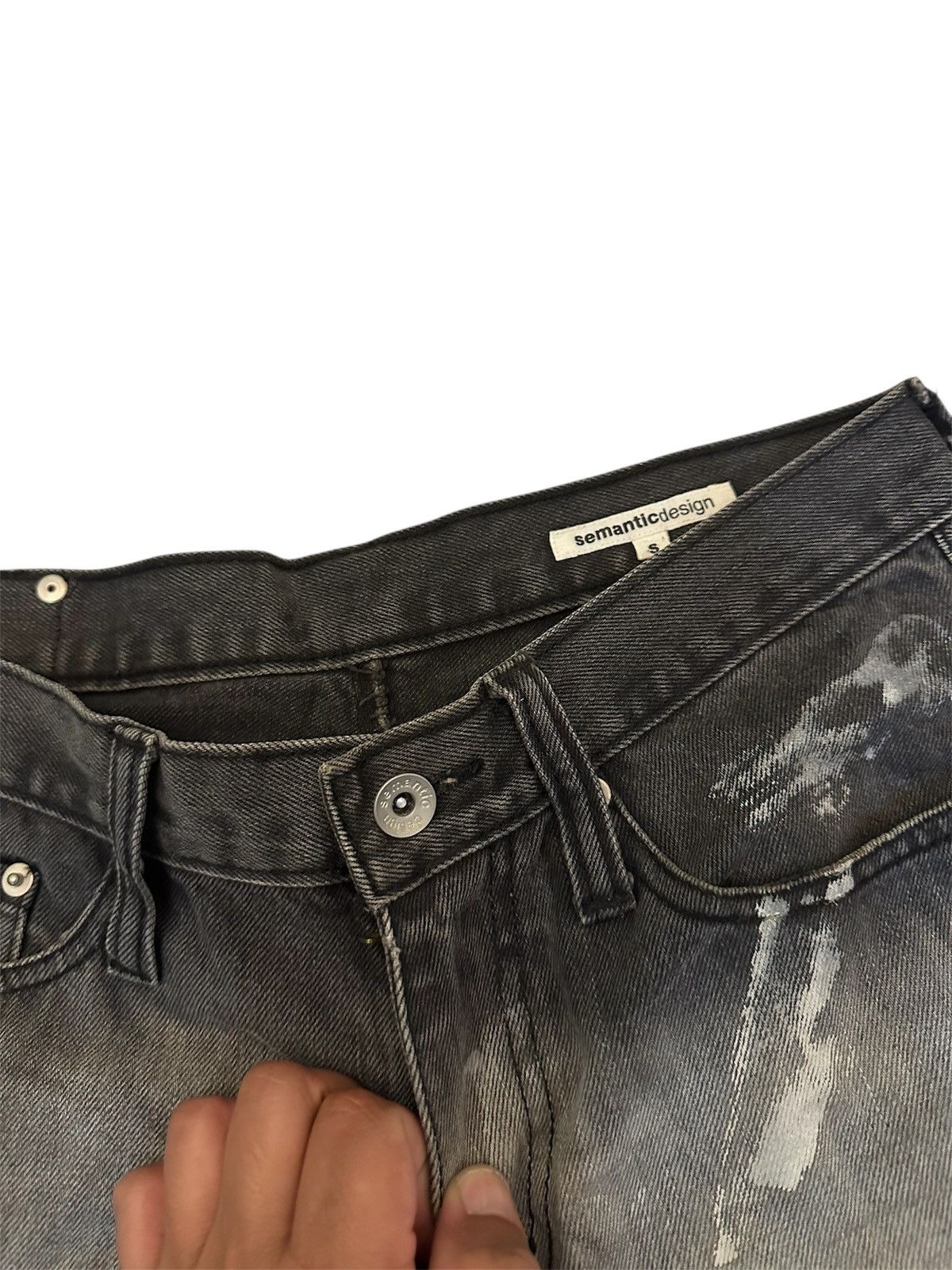 semanticdesign Painter pacthwork bootcut jeans by semantic design Size US 30 / EU 46 - 3 Thumbnail