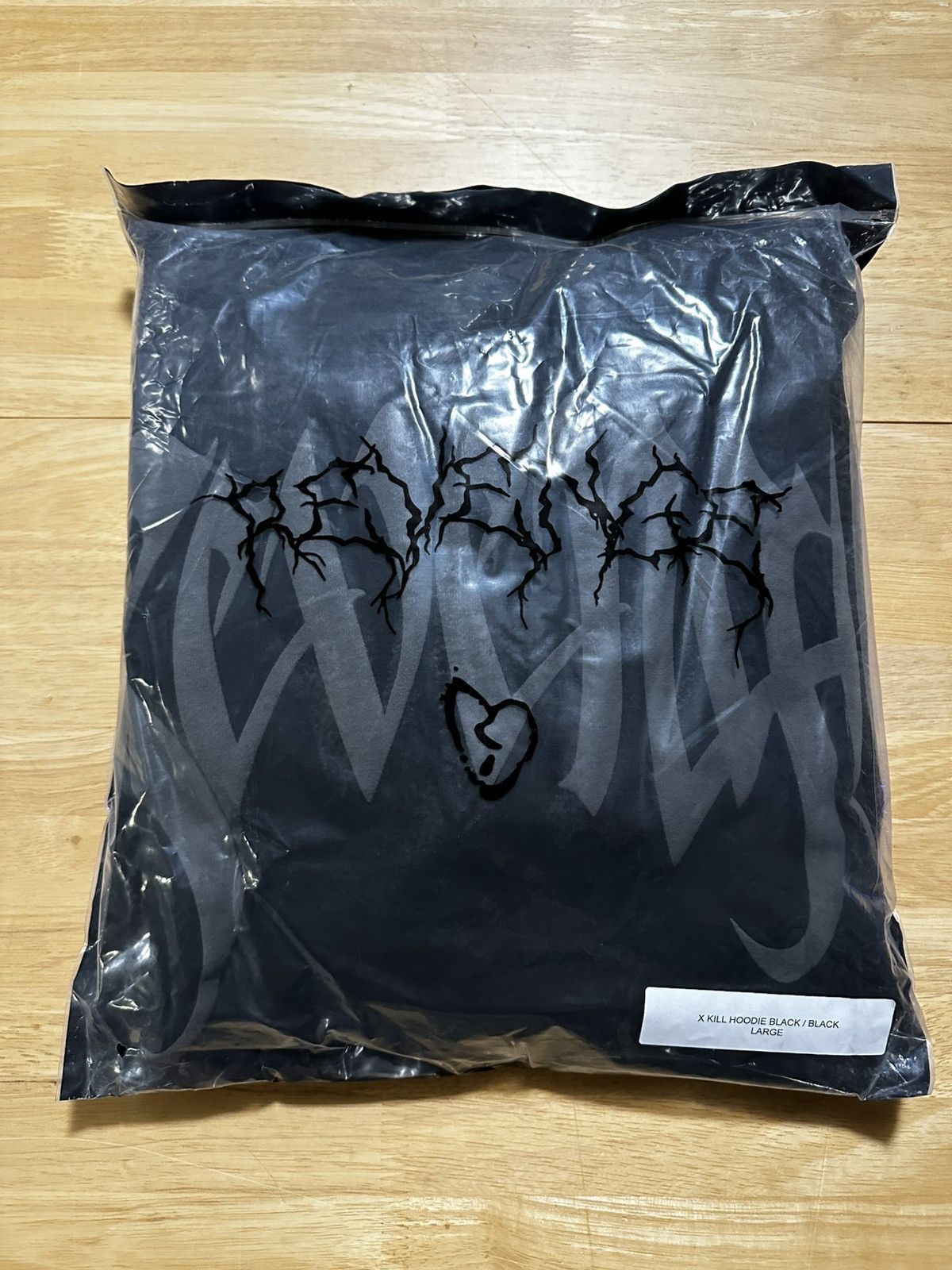 Revenge Revenge Funeral Kill Hoodie Black - L Size US L / EU 52-54 / 3 - 2 Thumbnail