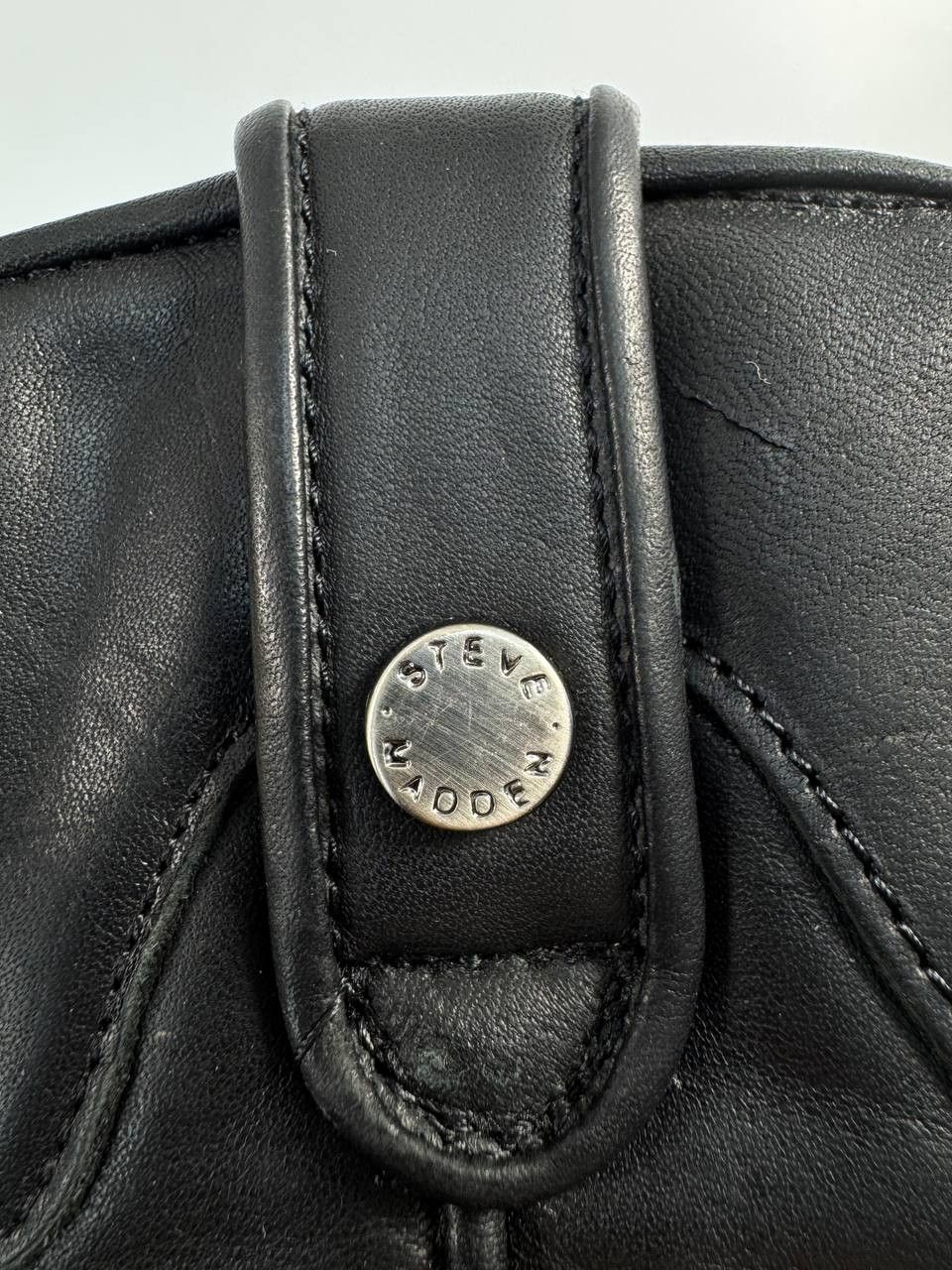Steve Madden Steve Madden Black Leather Cowboy Boots Womens Size 6 EU 36 Size US 6 / IT 36 - 3 Thumbnail
