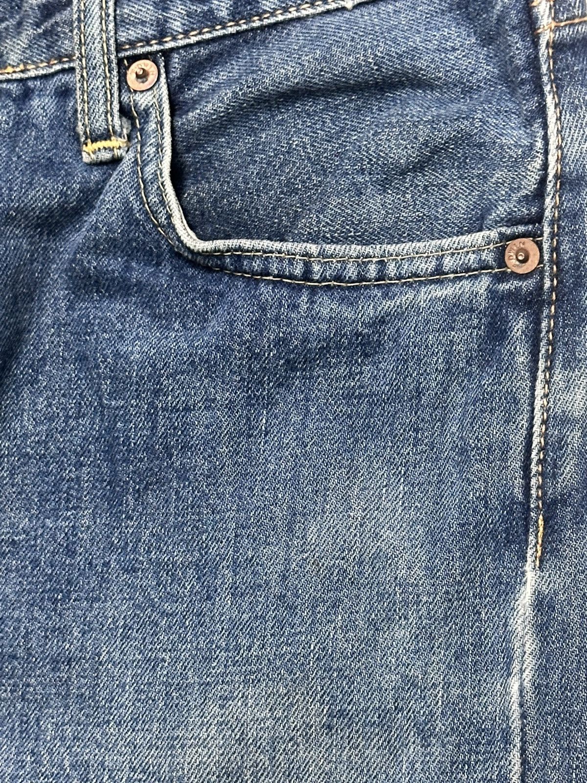 Edwin Vintage Edwin 505 XX Selvedge Japan Denim Distressed Jeans Size US 30 / EU 46 - 6 Thumbnail
