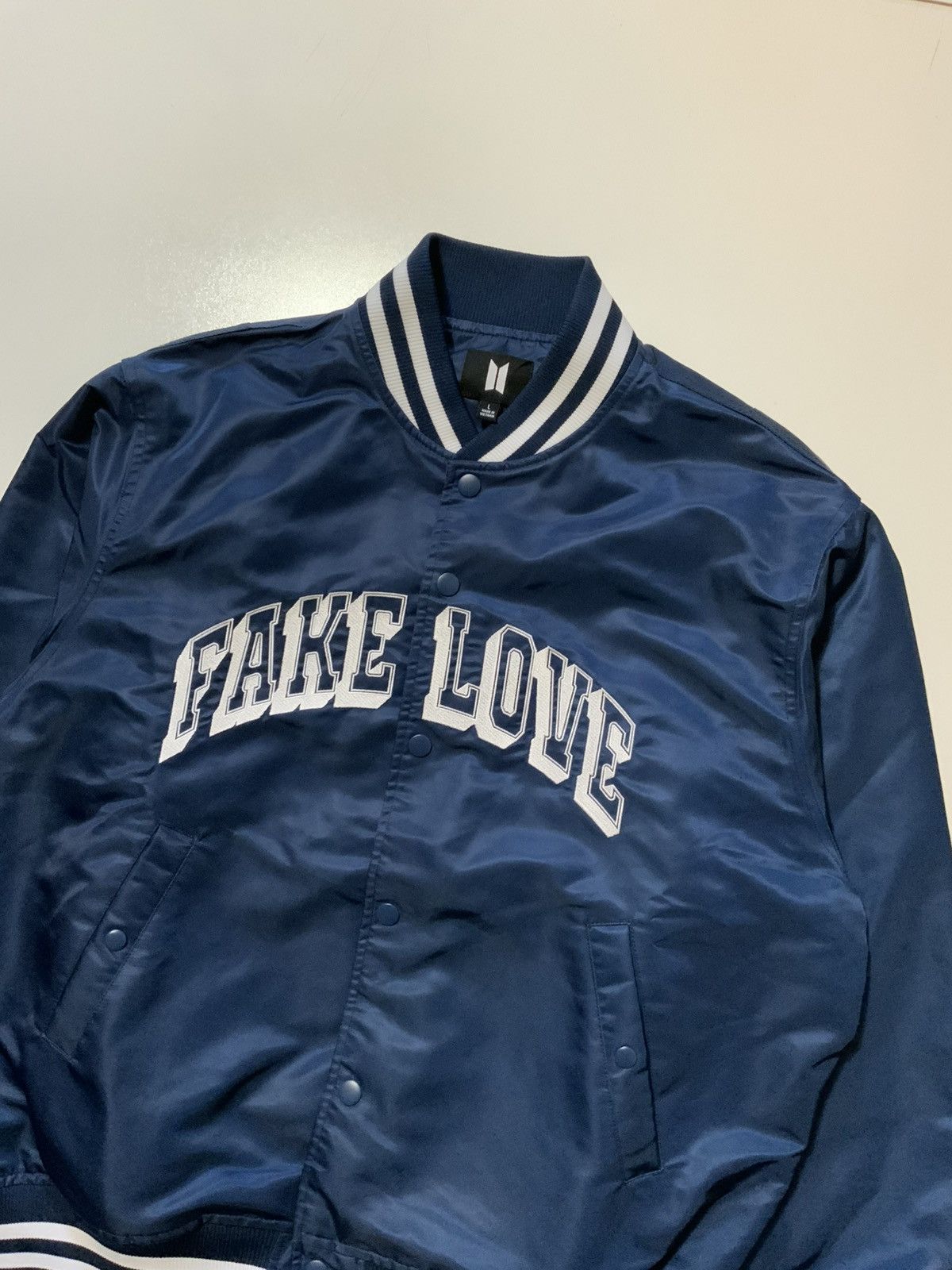 Other BTS Bangtan Boys Fake Love VS Stadium Jumper Varsity Jacket Size US L / EU 52-54 / 3 - 3 Thumbnail
