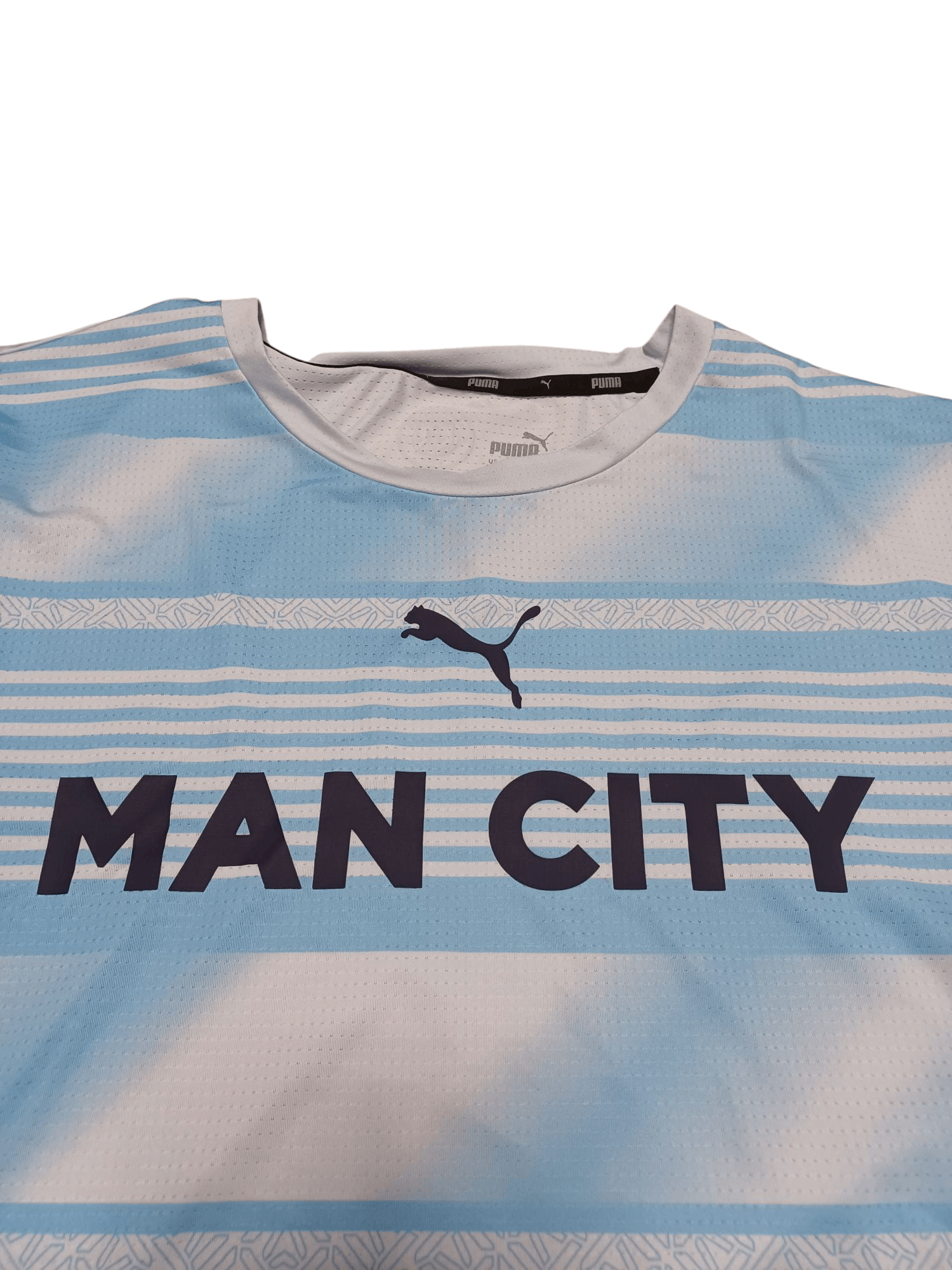 Puma MAN CITY MANCHESTER BIGLOGO PUMA FIRE SOCCER TEE Size US XXL / EU 58 / 5 - 2 Thumbnail