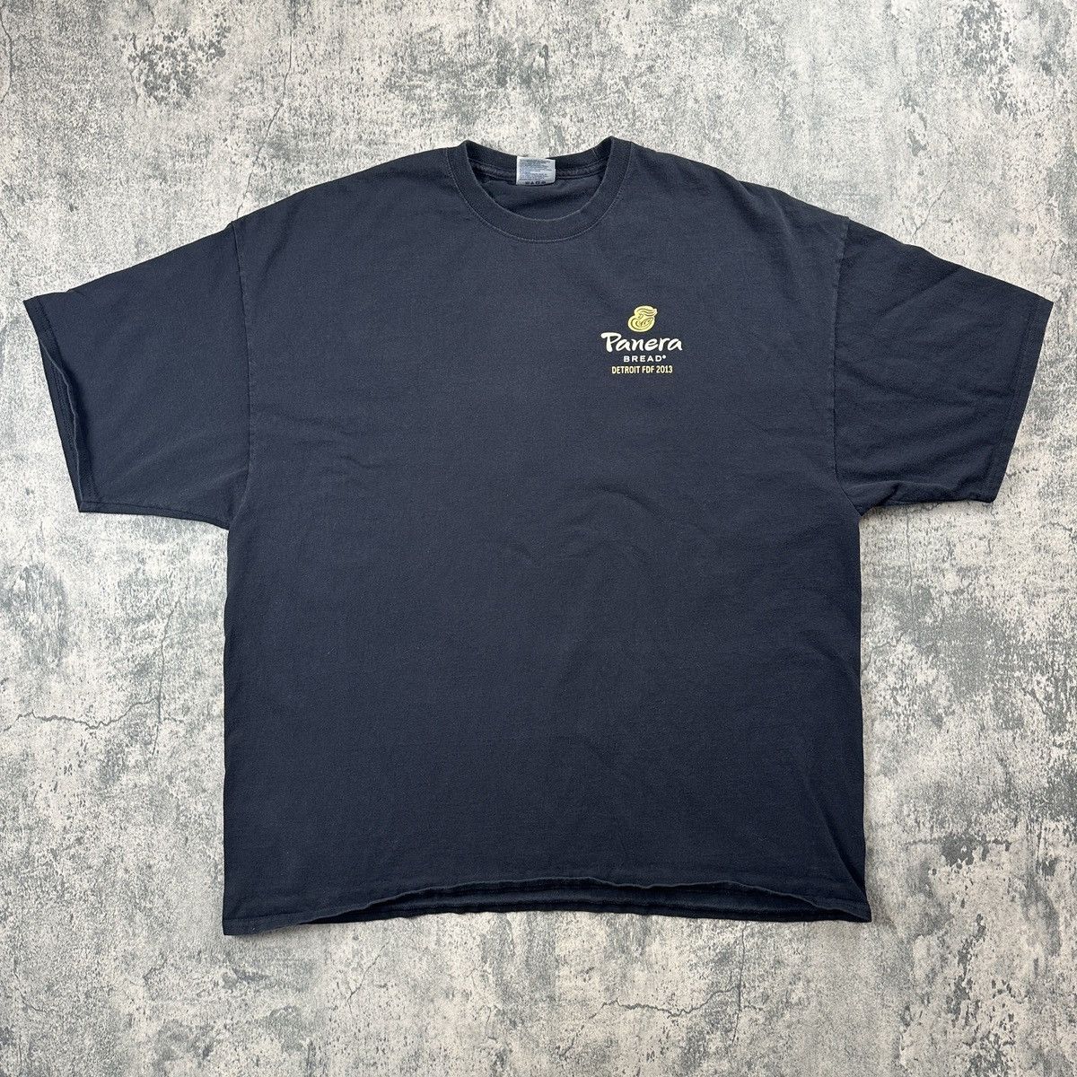 Vintage Panera Bread Detroit Black T Shirt Size US XL / EU 56 / 4 - 1 Thumbnail