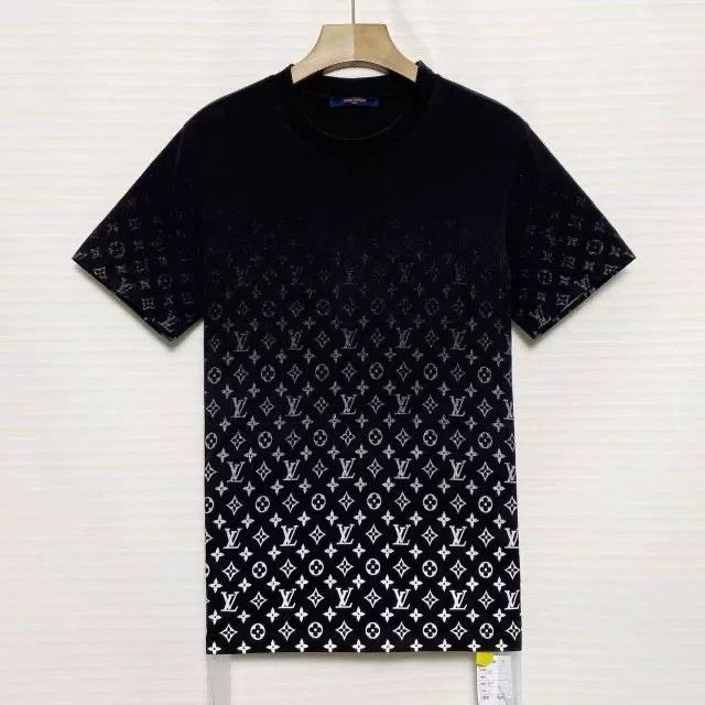 Louis Vuitton Louis Vuitton All-over Logo Gradient T-shirt Men's Size US L / EU 52-54 / 3 - 1 Thumbnail