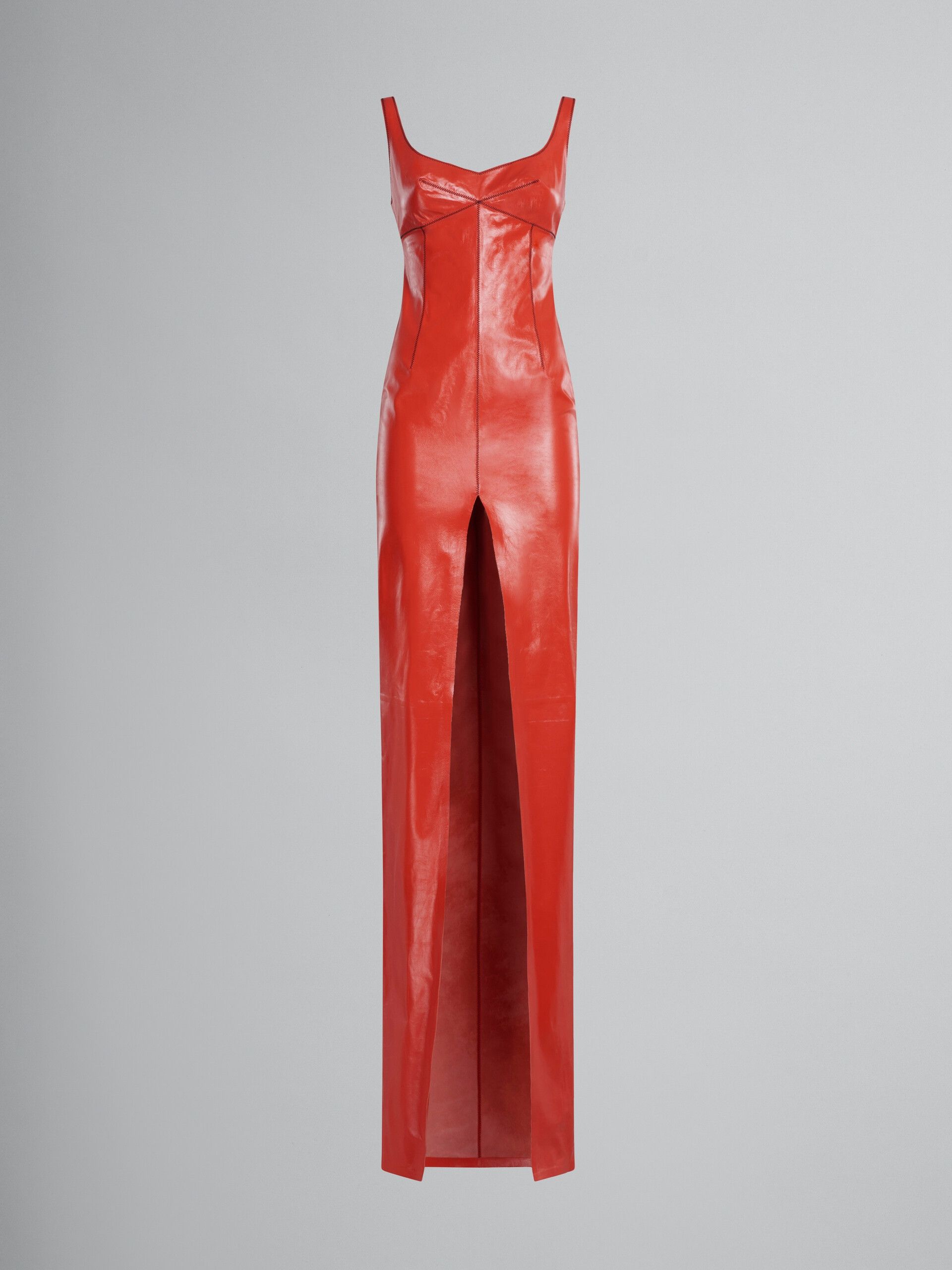 Marni o1y1025 Maxi Dress in Red Size S / US 4 / IT 40 - 1 Thumbnail