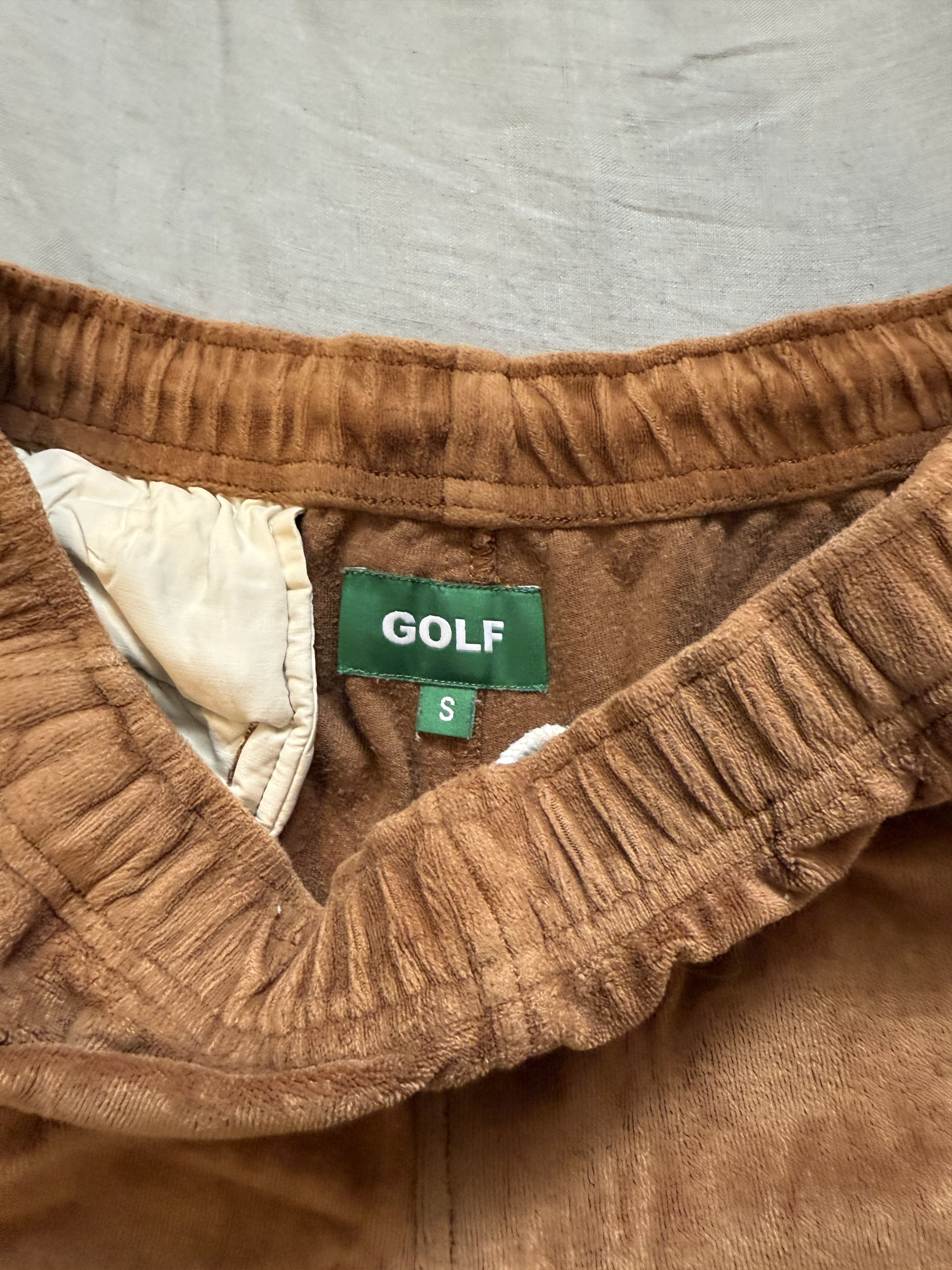 Golf Wang Cooper Velour Shorts Size US 32 / EU 48 - 2 Thumbnail