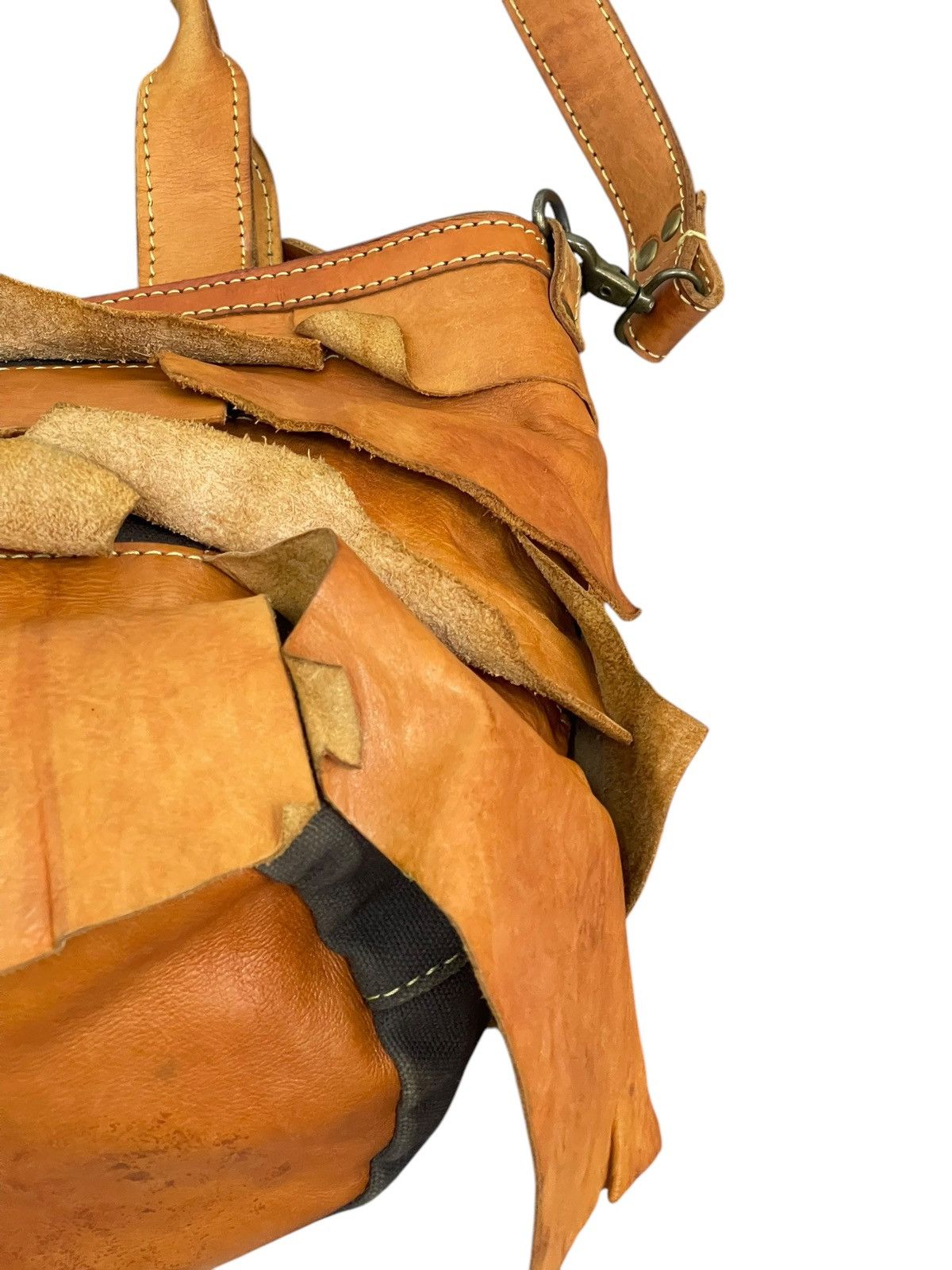 Genuine Leather Full Leather Patina Peaks Peak Japan Tote Shoulder Bag 1🟩7 Size ONE SIZE - 17 Thumbnail