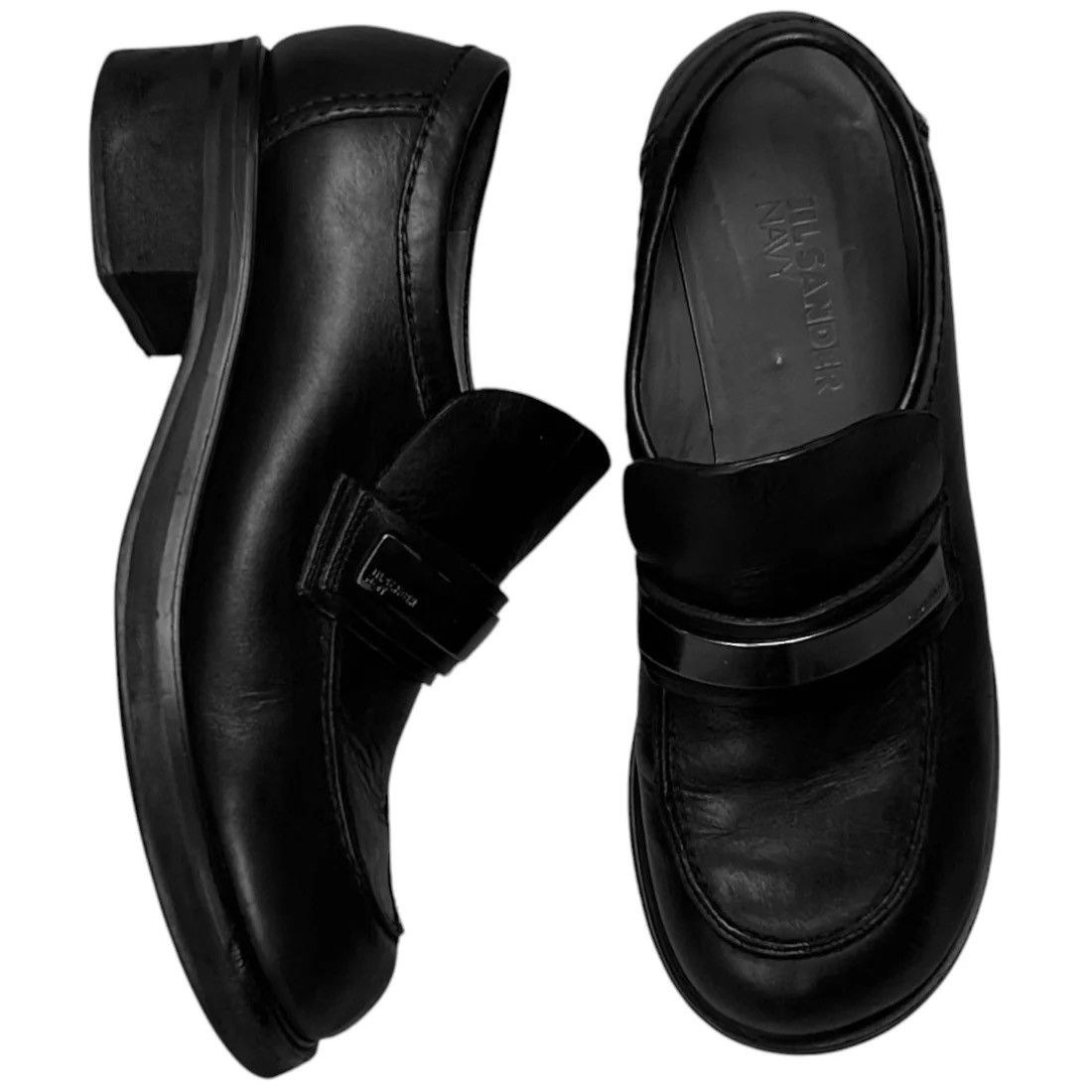 Jil Sander Jil Sander Bulky Metal Bar Loafers Size US 7.5 / EU 40-41 - 2 Thumbnail