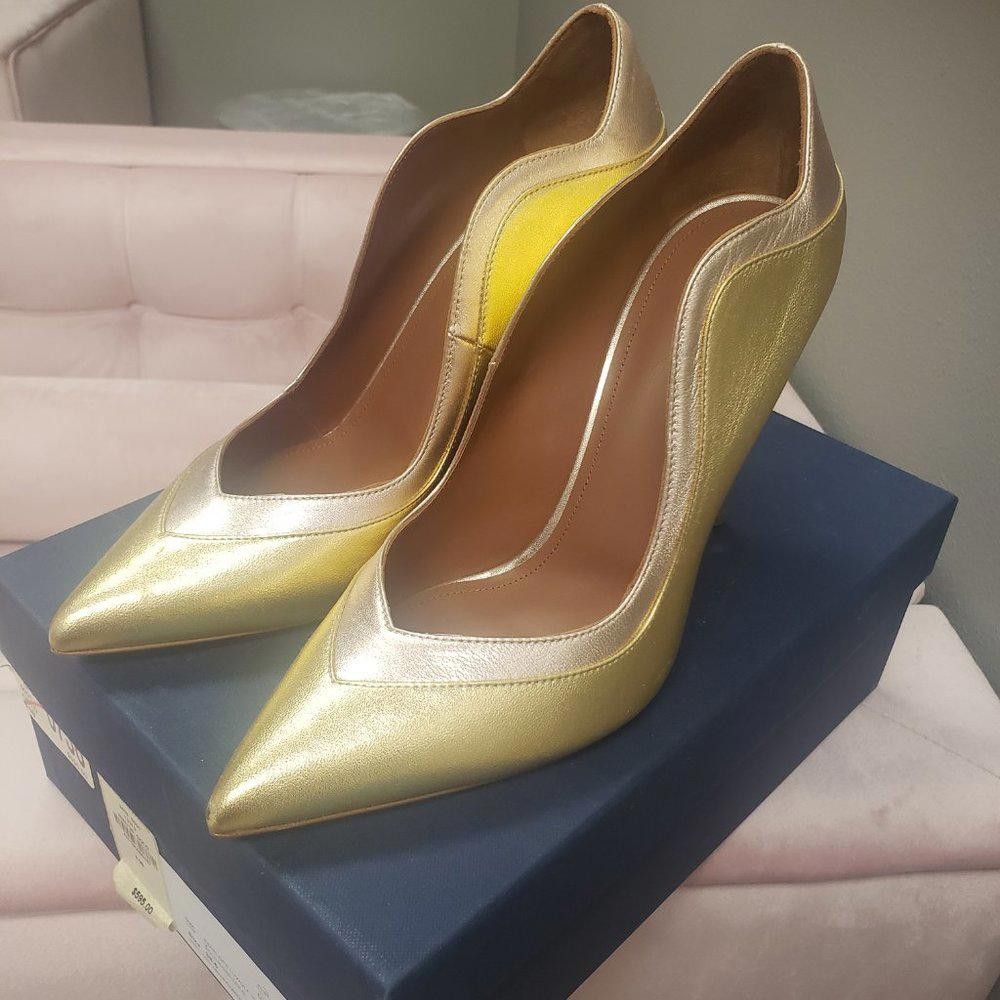 Designer Malone Souliers Penelope Pump Size US 8.5 / IT 38.5 - 4 Thumbnail