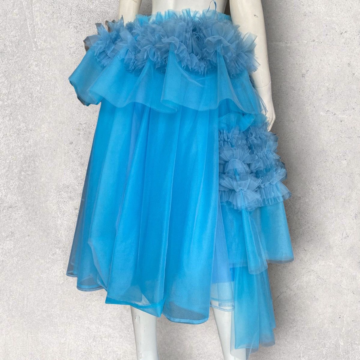 Noir Kei Ninomiya AW21 Ruffle Skirt Size 27" / US 4 / IT 40 - 6 Thumbnail