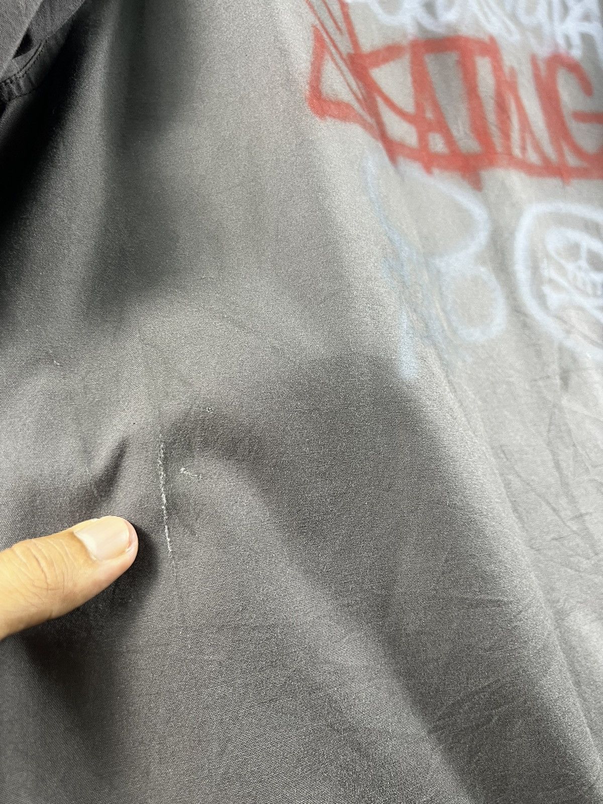Other 🔥 Blue Cross 964 Skull Skating shirt Snap button - L Size US M / EU 48-50 / 2 - 16 Thumbnail