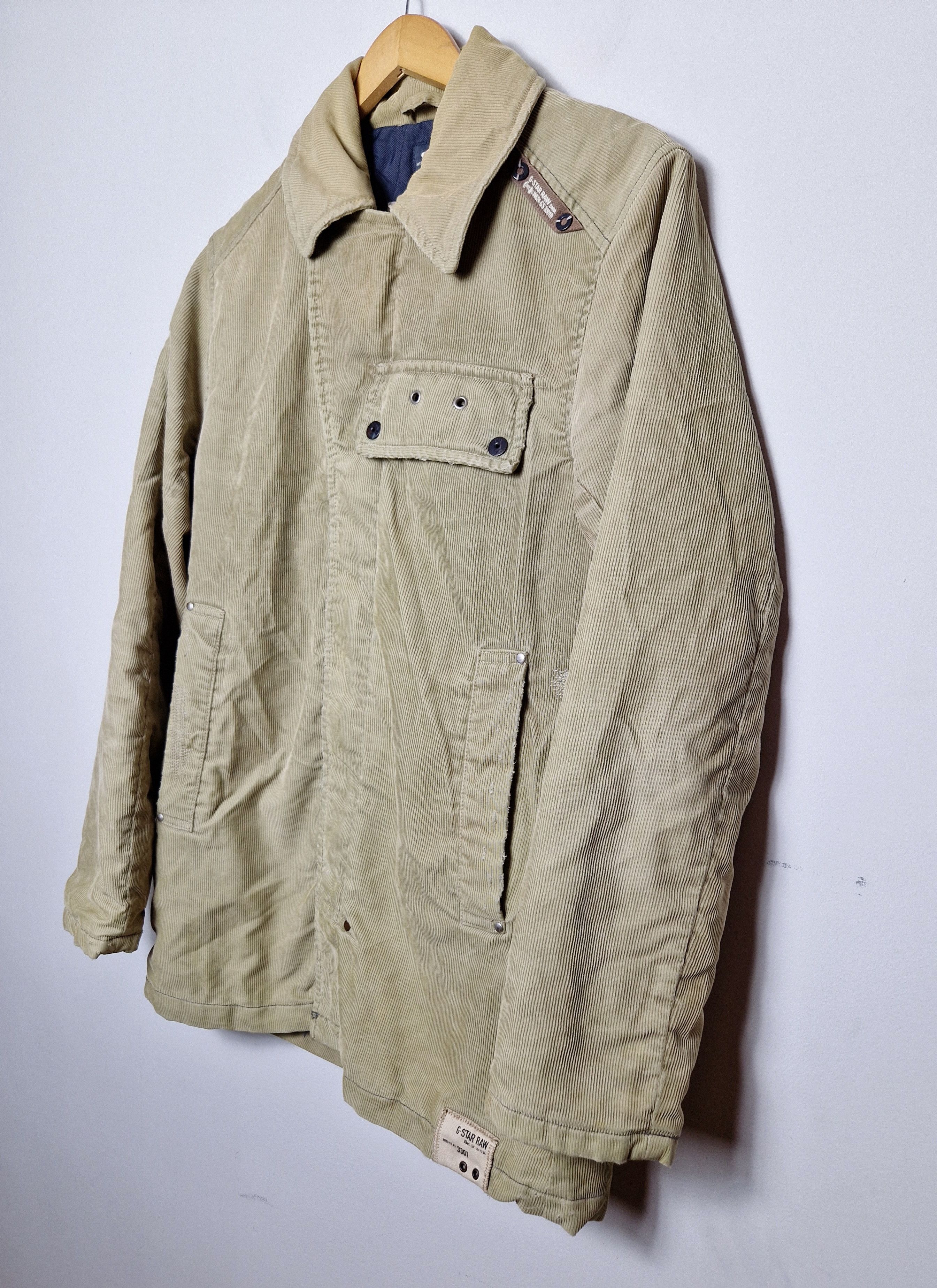 G-Star × Vintage G-Star Raw vintage corduroy jacket Size US L / EU 52-54 / 3 - 2 Thumbnail