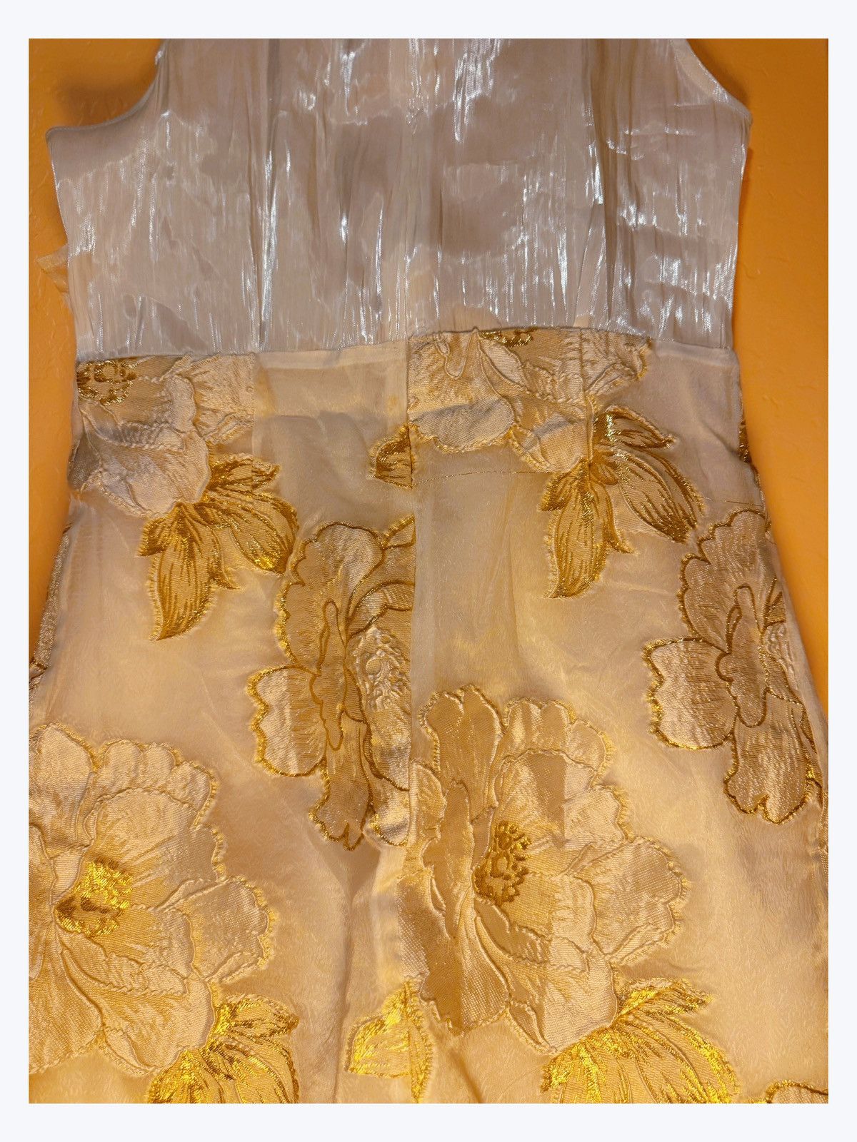 Other Romantic White Textured Floral Mini Dress – Size S/M Size M / US 6-8 / IT 42-44 - 9 Thumbnail
