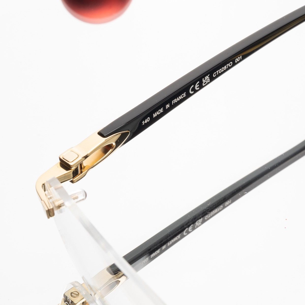 Cartier CARTIER CT0287O 001 GLASSES Size ONE SIZE - 4 Thumbnail