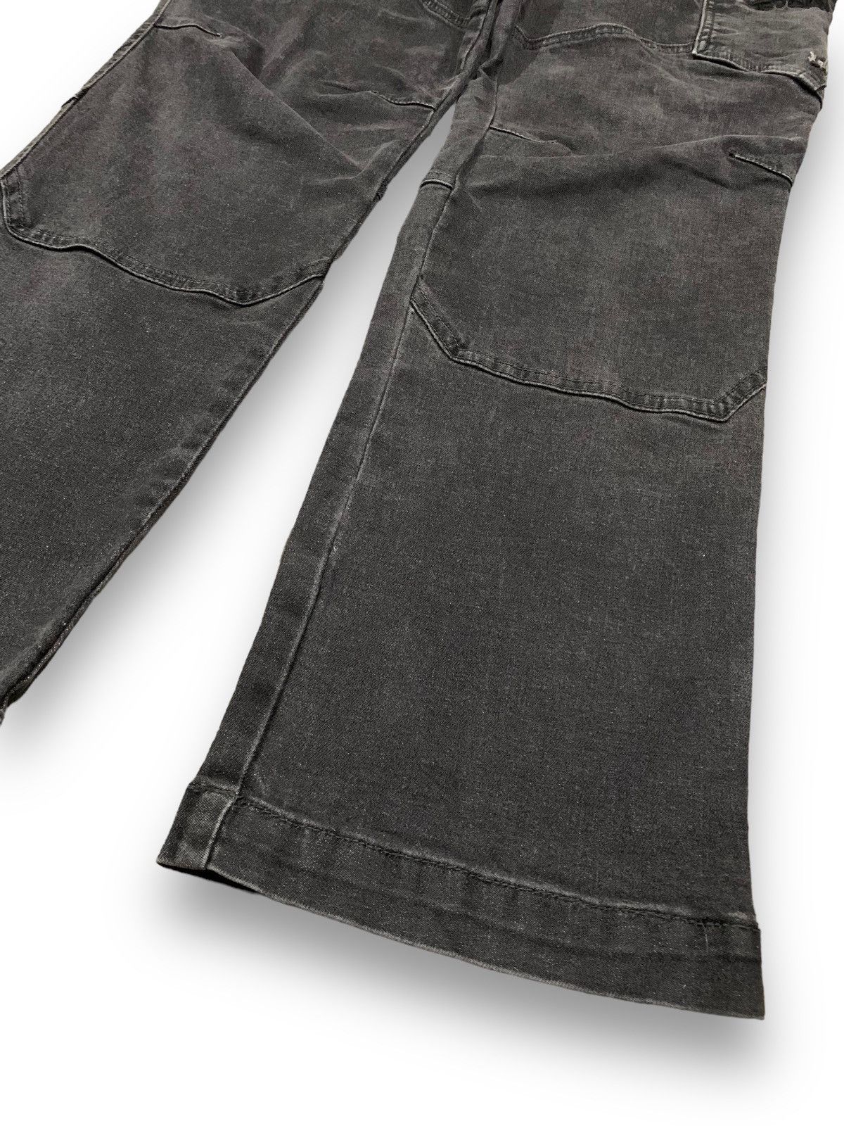 POST ARCHIVE FACTION (PAF) Vintage Japanese Brand Double Knee Style Utility Cargo Jeans Size US 33 - 10 Thumbnail
