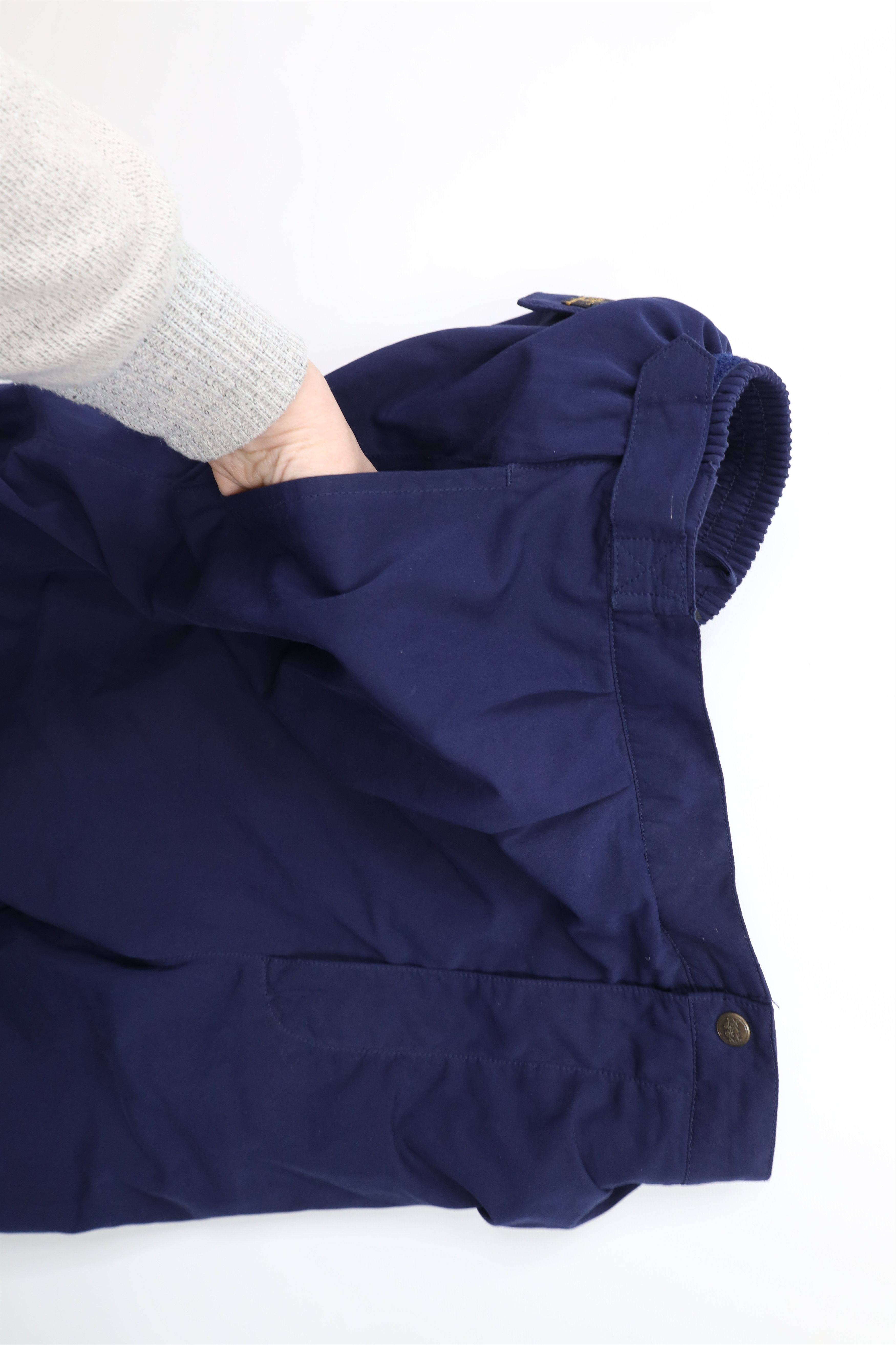 Goretex × Vintage Vintage 90s Tourney Goretex Waterproof Golf Rain Pants Blue Size US 36 / EU 52 - 10 Thumbnail