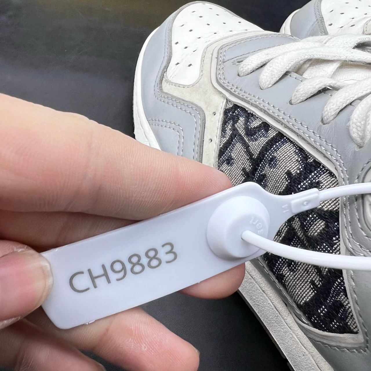 Dior Dior B27 gray white size 39 mint Size US 6 / EU 39 - 9 Thumbnail