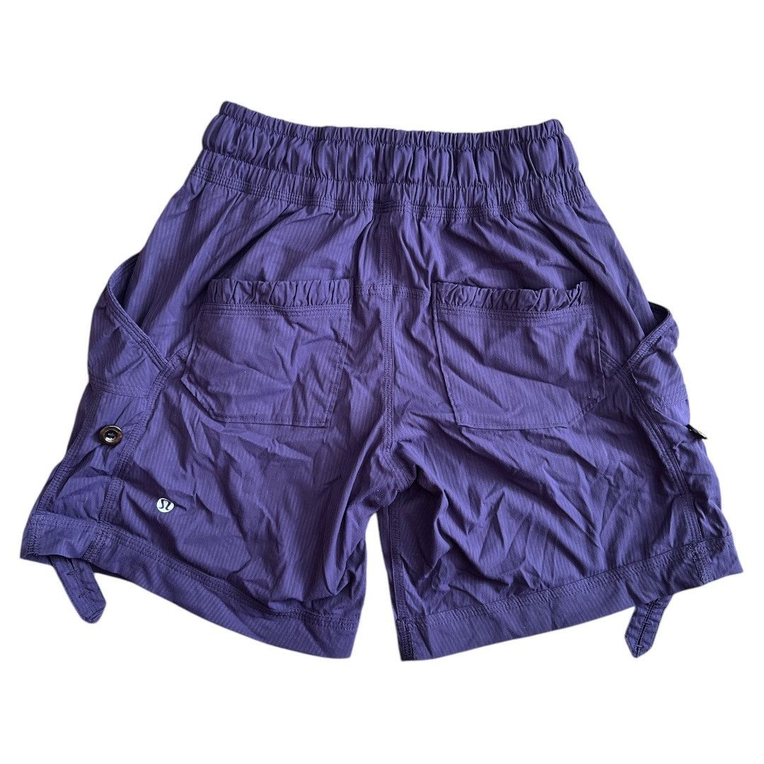 Lululemon Lululemon Purple Paperbag Shorts, US4 Size 27" / US 4 / IT 40 - 4 Thumbnail