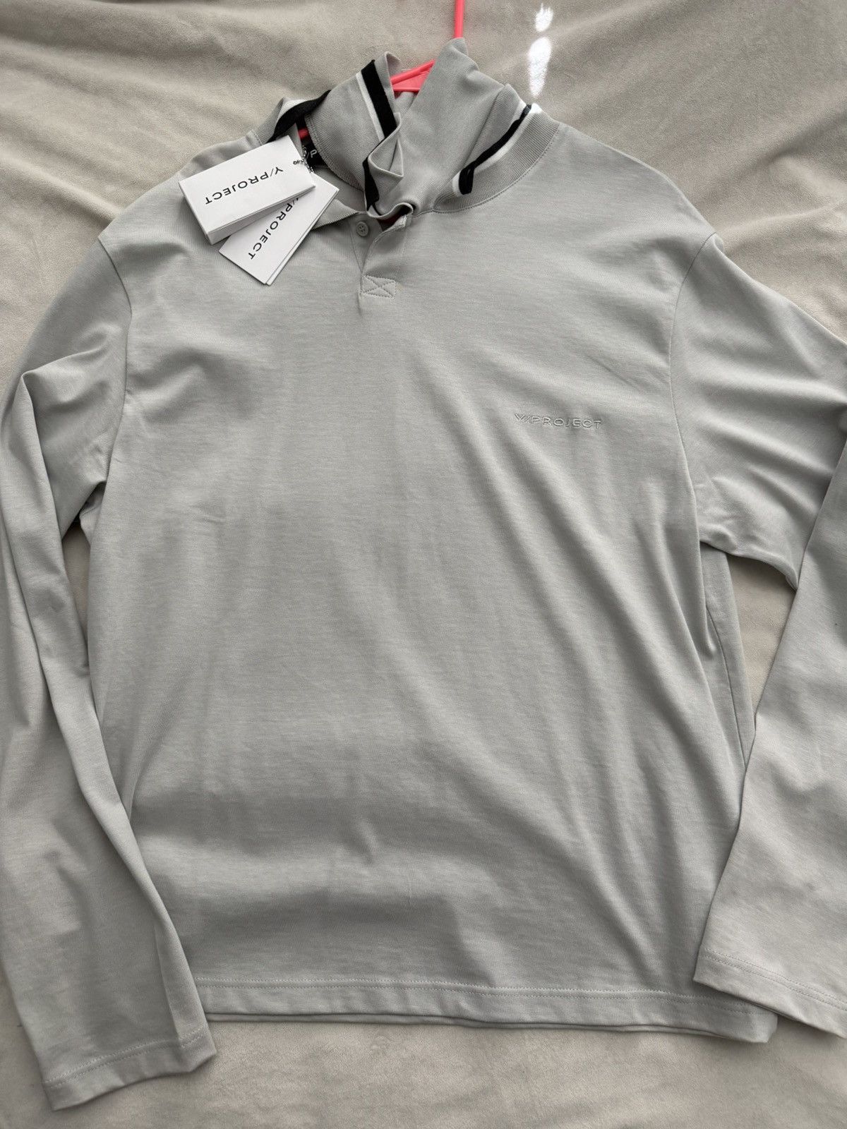 Y/Project NWT Y/Project FW21 Three Neck Long Sleeve Polo Size US M / EU 48-50 / 2 - 1 Thumbnail