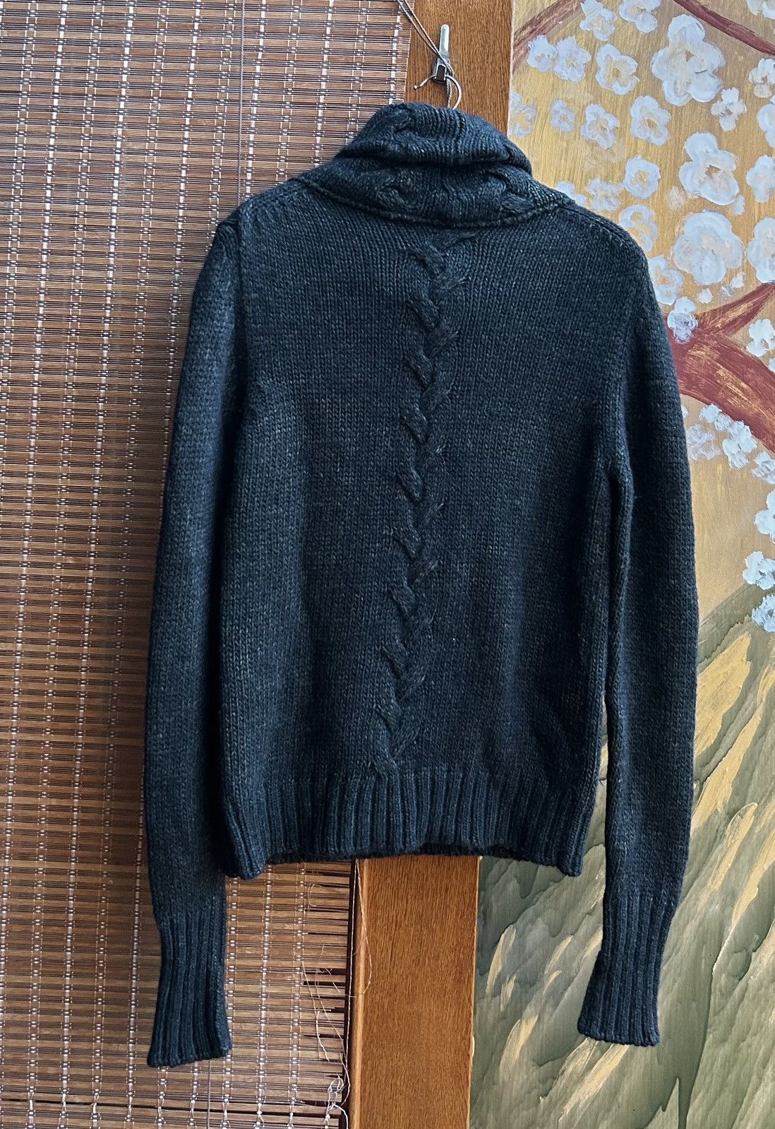 Saint Laurent Paris × Vintage × Yves Saint Laurent Yves Saint Laurent Turtle Neck Alpaca Wool Knitted Sweater Size S / US 4 / IT 40 - 4 Thumbnail