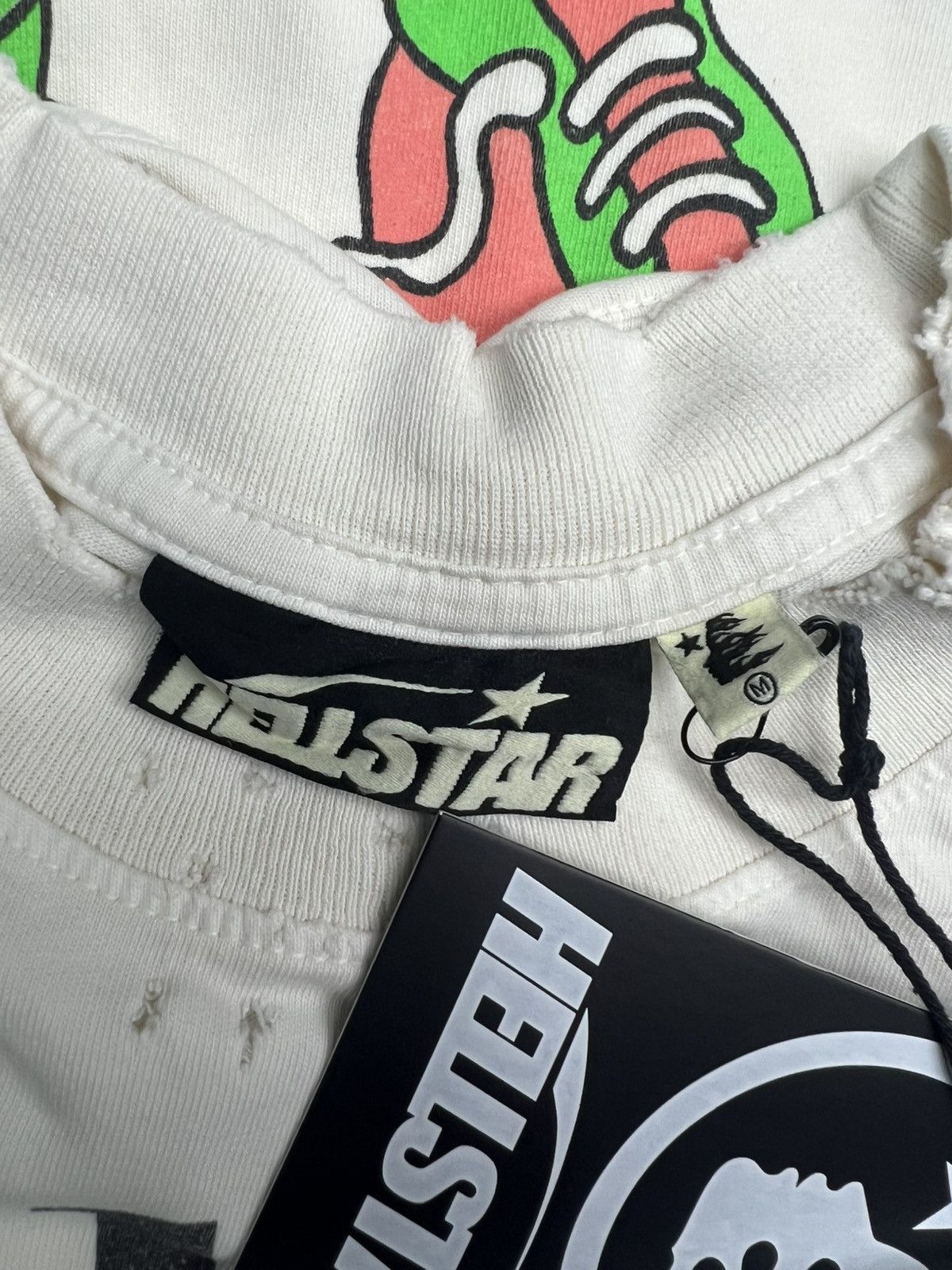HELLSTAR Hellstar Cartoon Cross T-Shirt Size US M / EU 48-50 / 2 - 5 Thumbnail