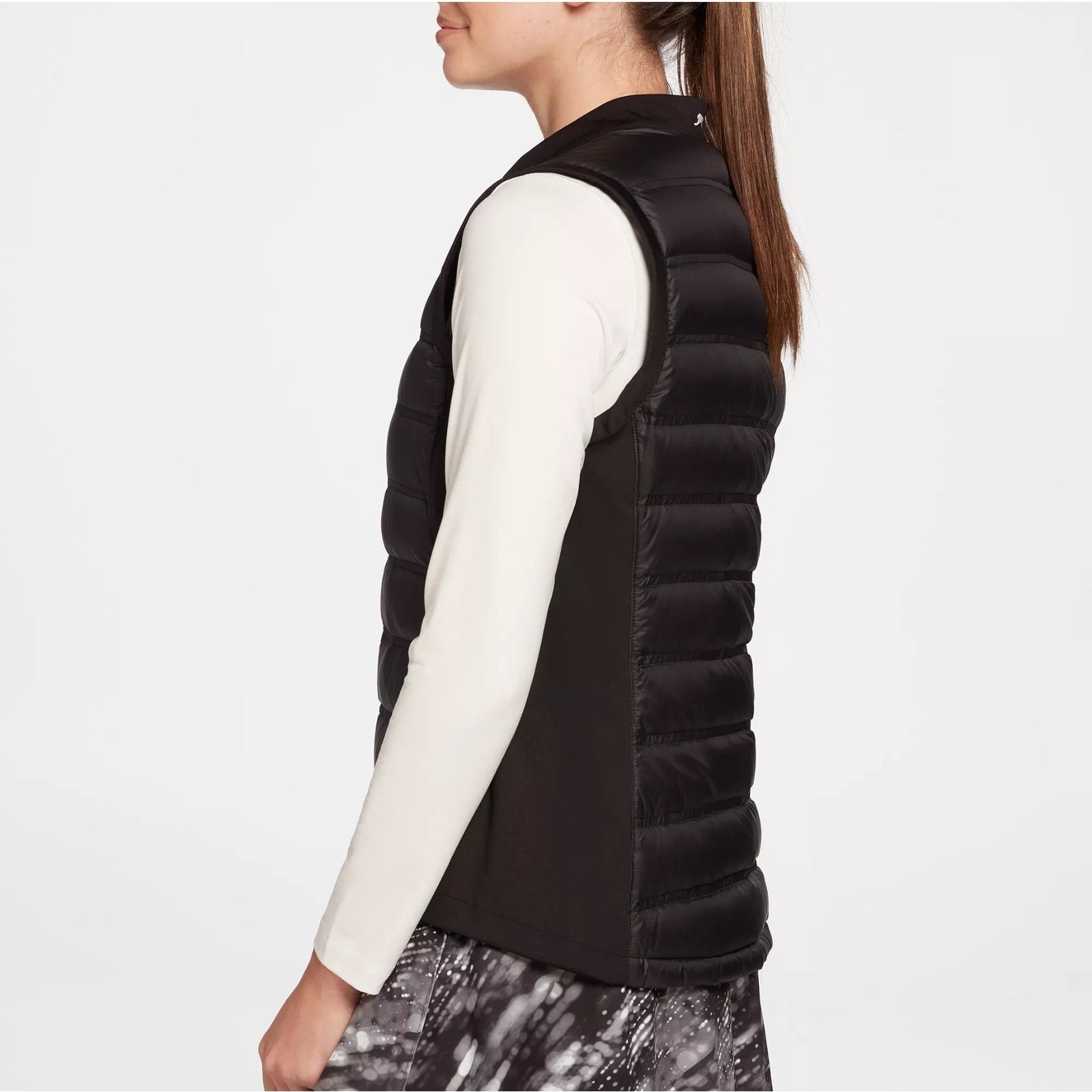 Other NWT SLAZENGER Tech Down Quilted Black Golf Puffer Vest XS Size XS / US 0-2 / IT 36-38 - 7 Thumbnail